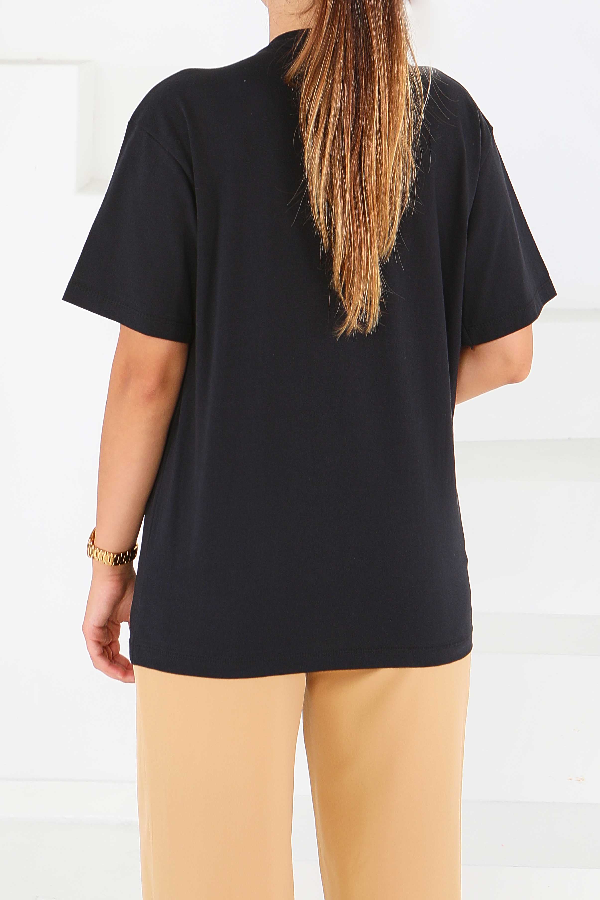 Baskılı Kısa Kollu T-Şhirt - 27568 - 4