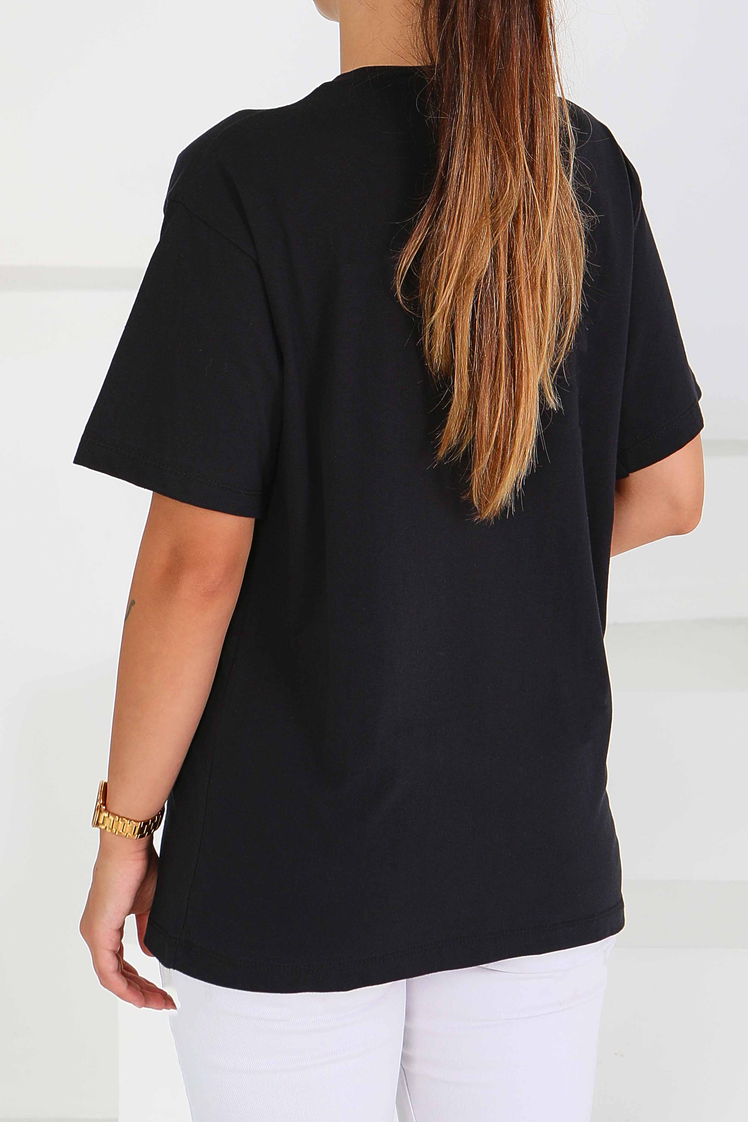 Baskılı Kısa Kollu T-Şhirt - 27572 - 4