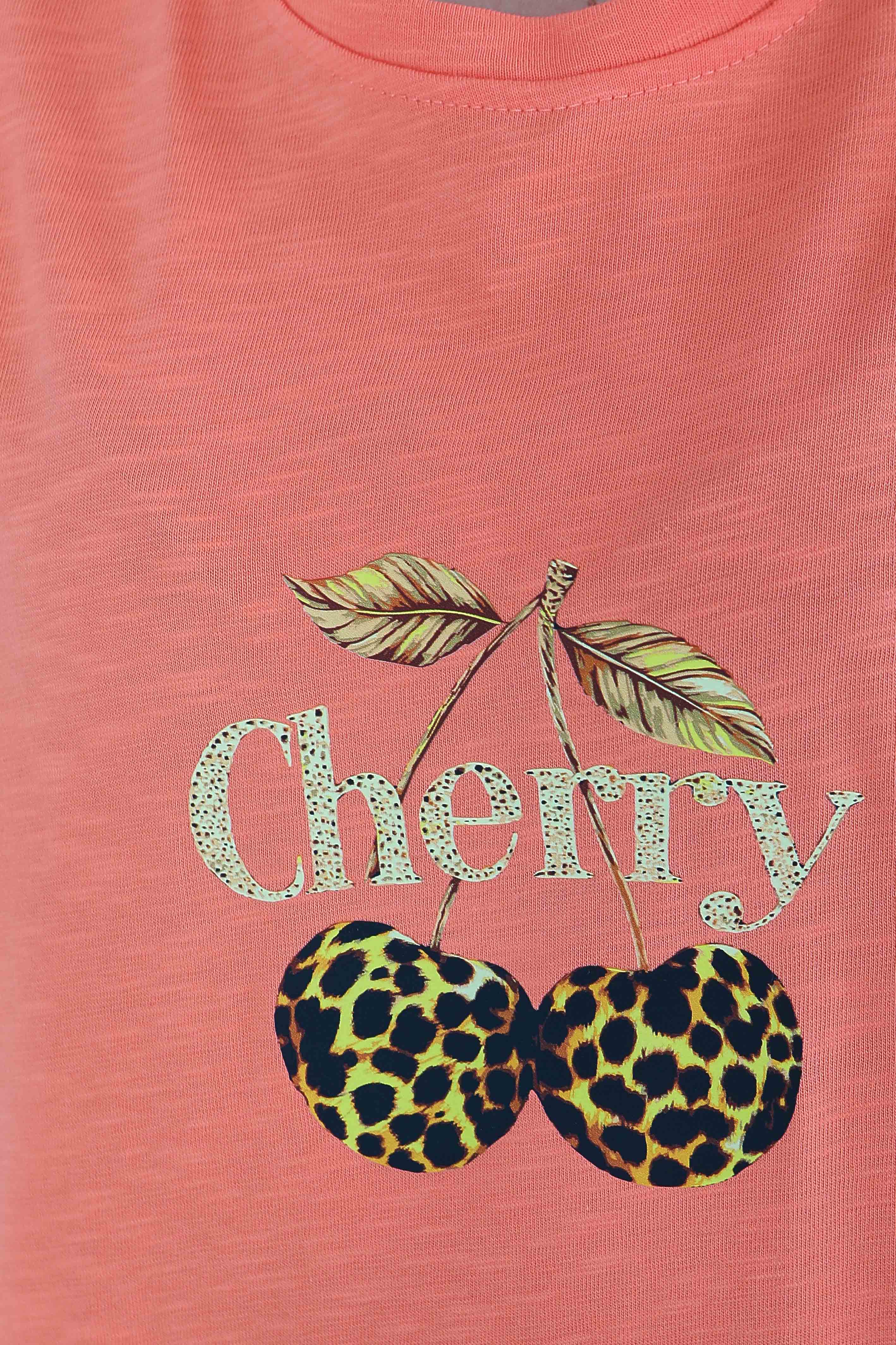 Baskılı Kısa Kollu T-Şhirt - 27575 - 3