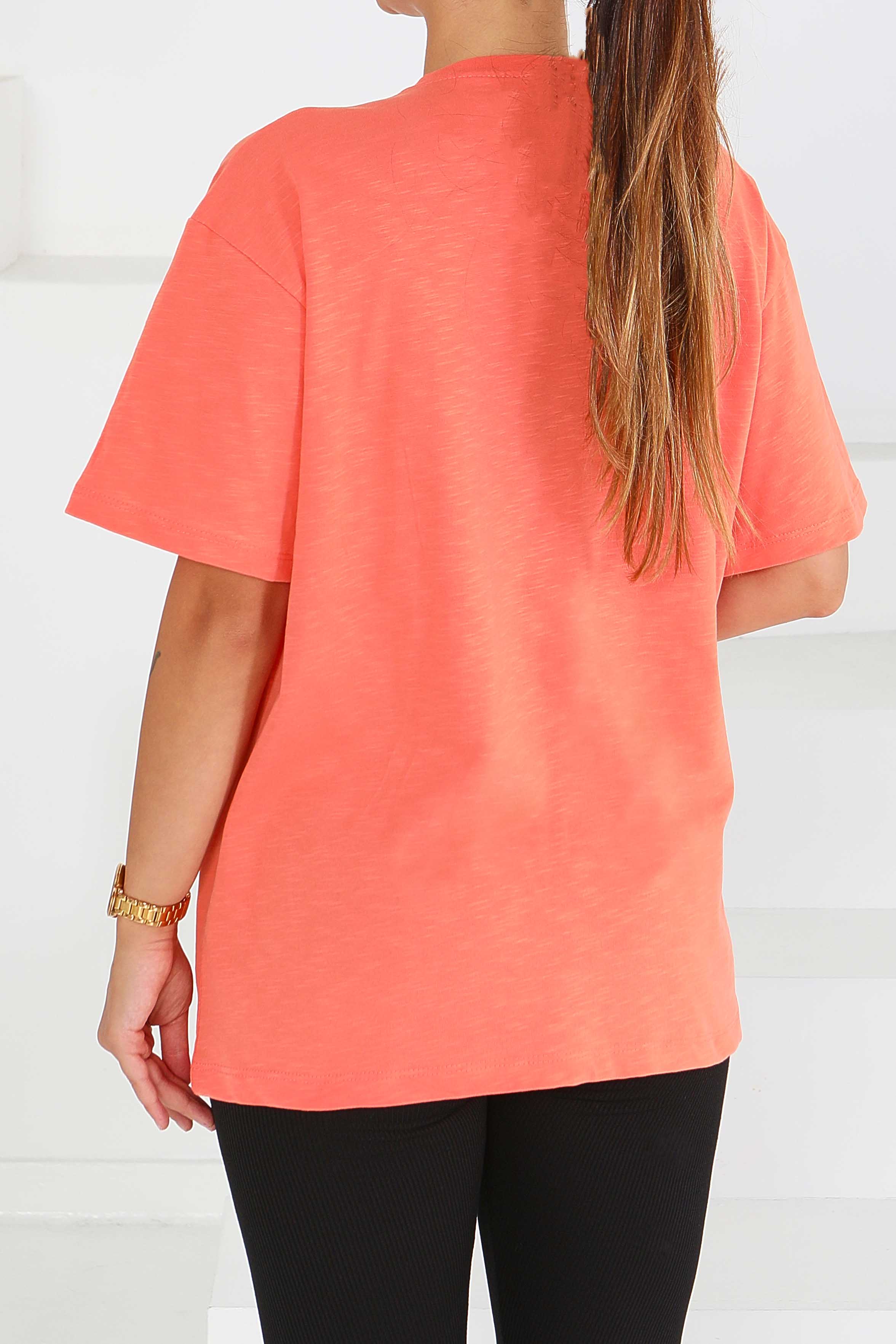 Baskılı Kısa Kollu T-Şhirt - 27575 - 4