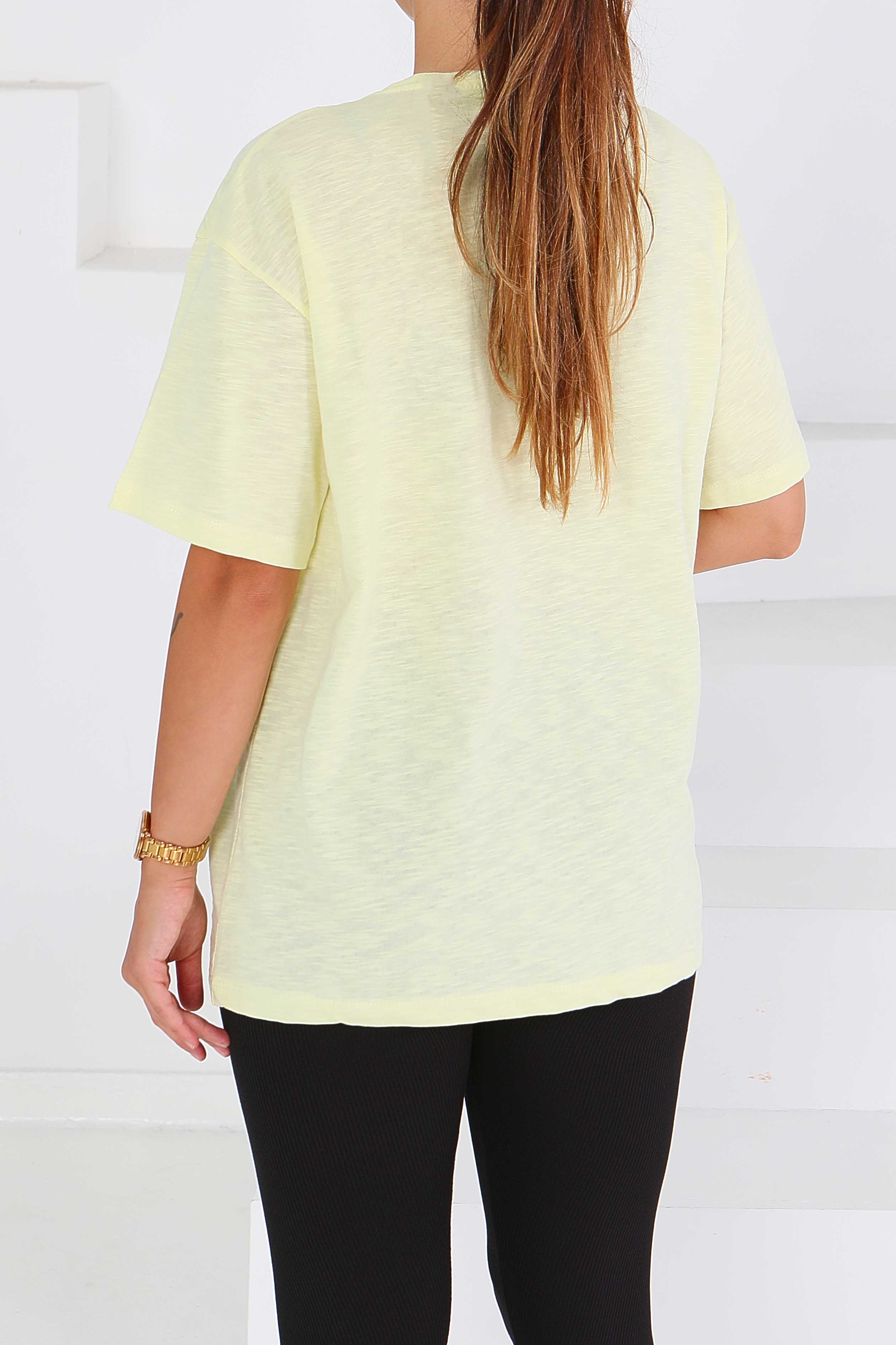 Baskılı Kısa Kollu T-Şhirt - 27575 - 4