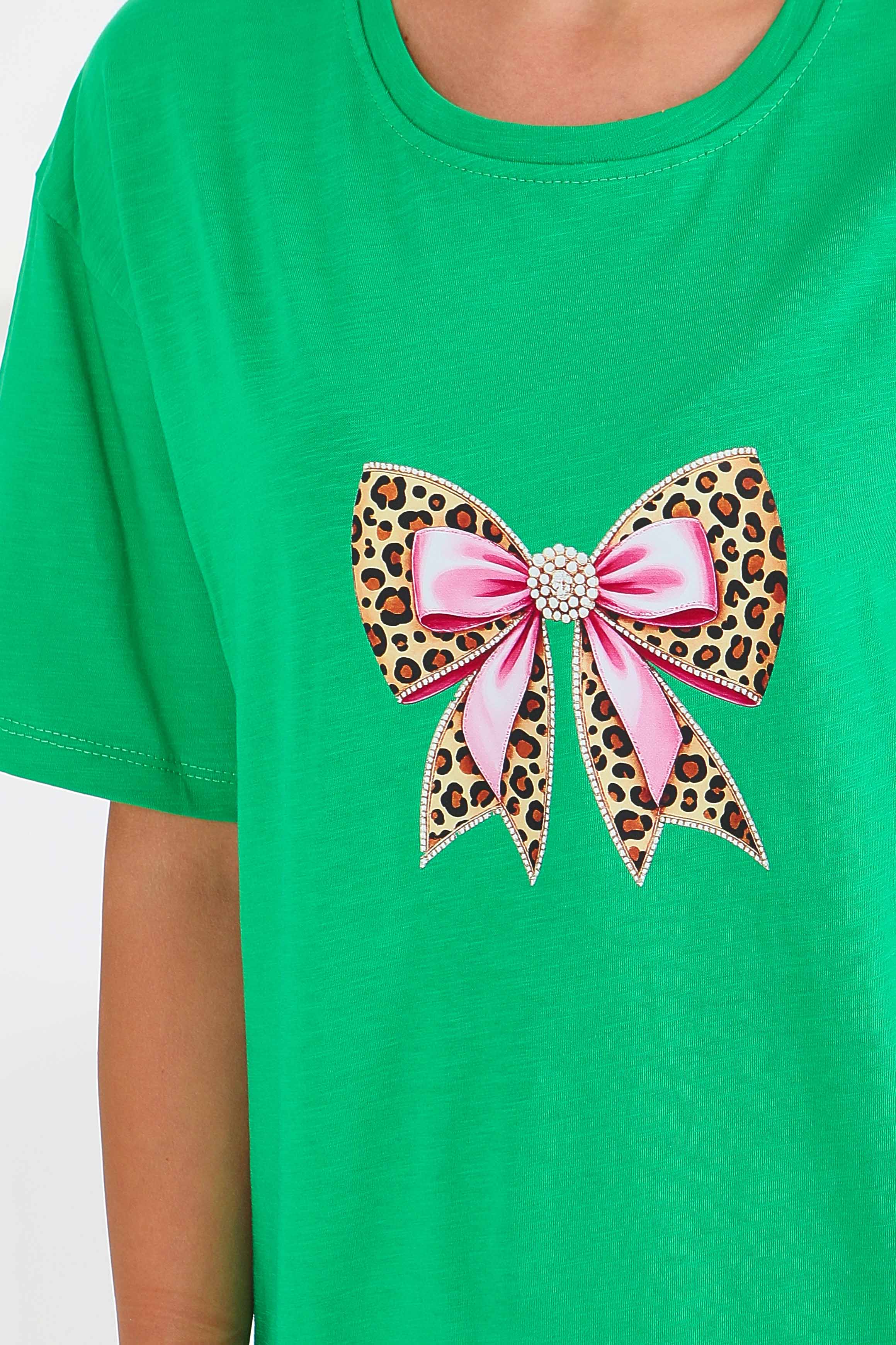 Baskılı Kısa Kollu T-Şhirt - 27576 - 3