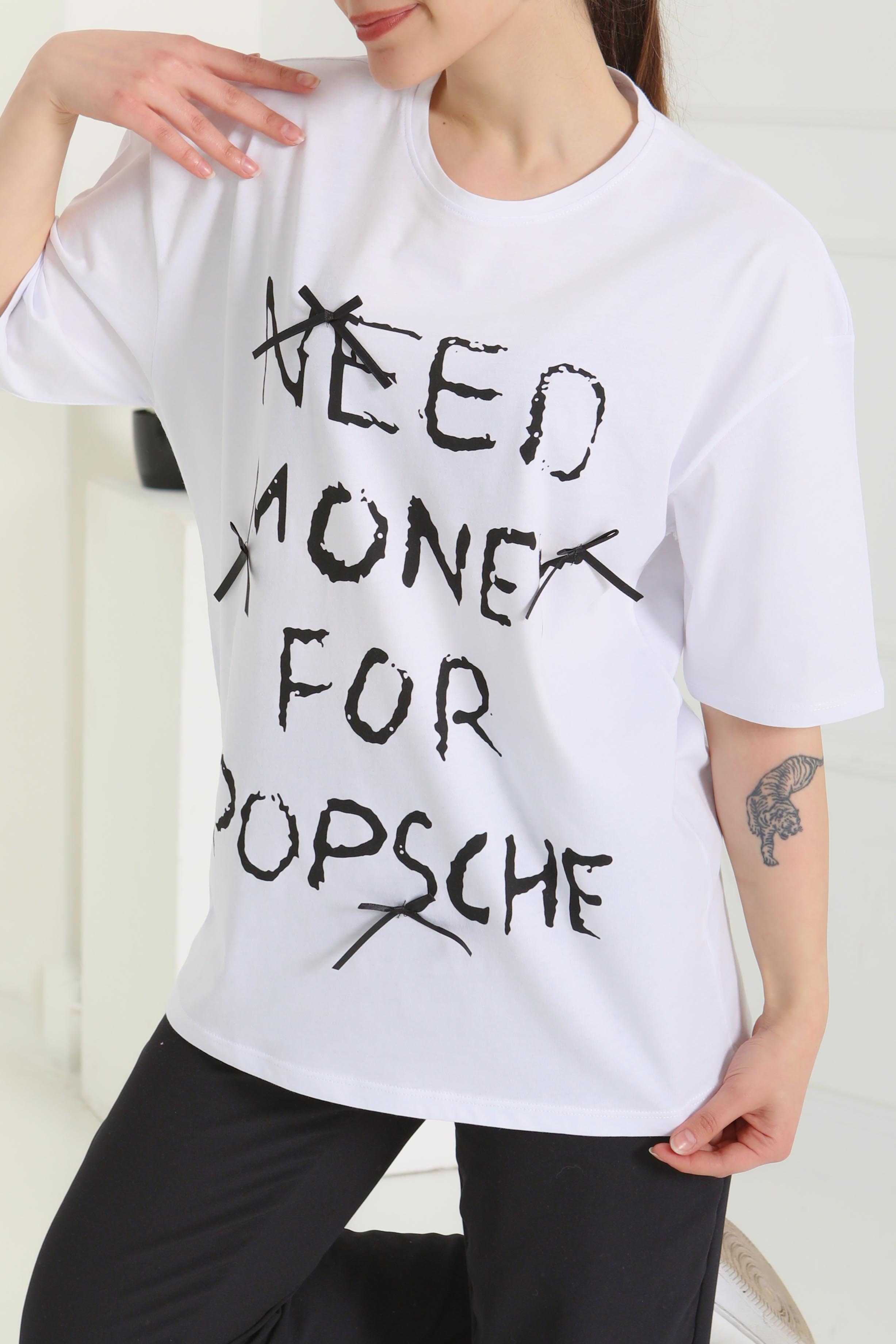 Baskılı Kısa Kollu T-Şhirt - 27121 - 2