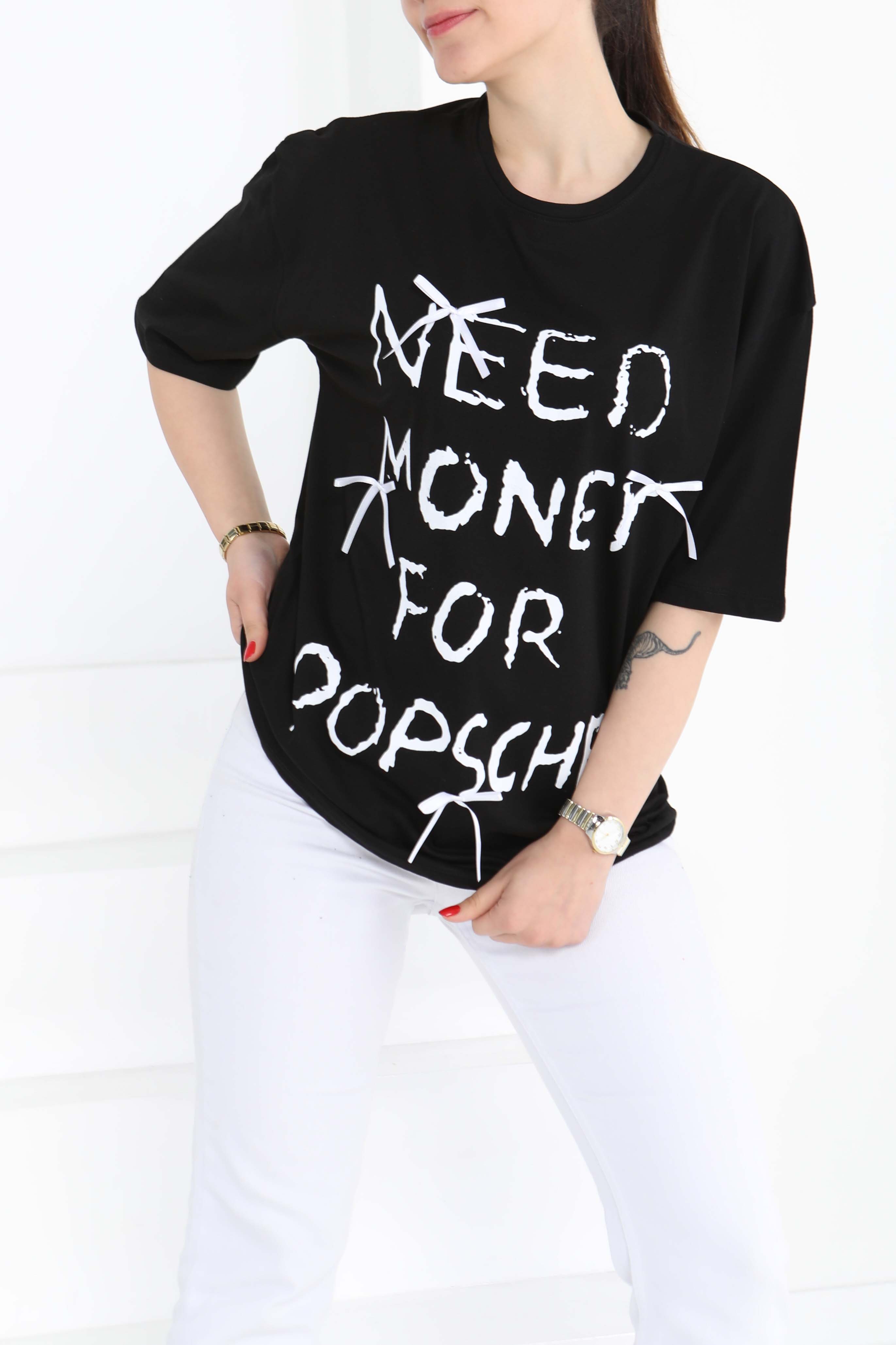 Baskılı Kısa Kollu T-Şhirt - 27121 - 2