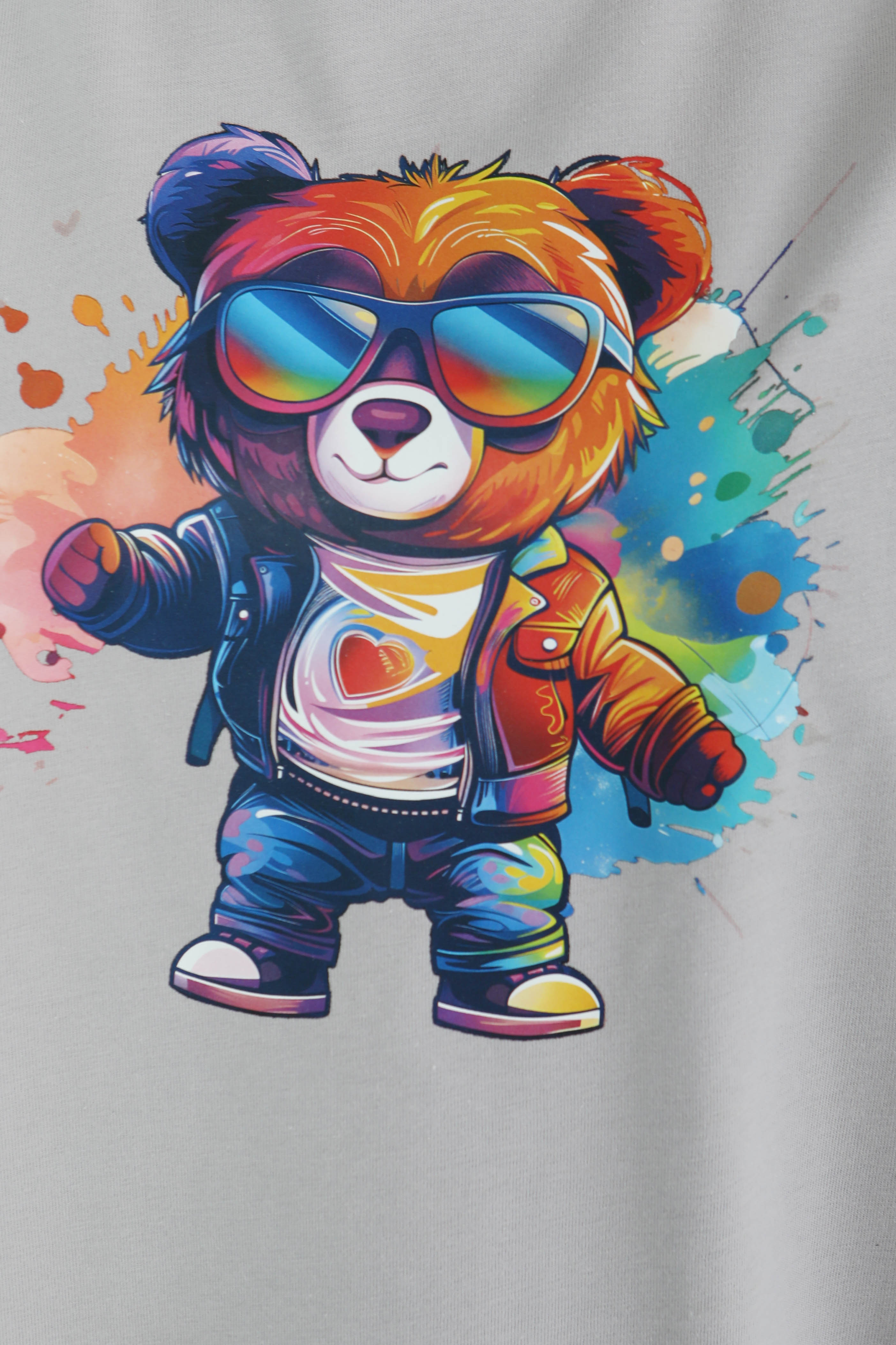 Baskılı Kısa Kollu T-Şhirt - 27349 - 4