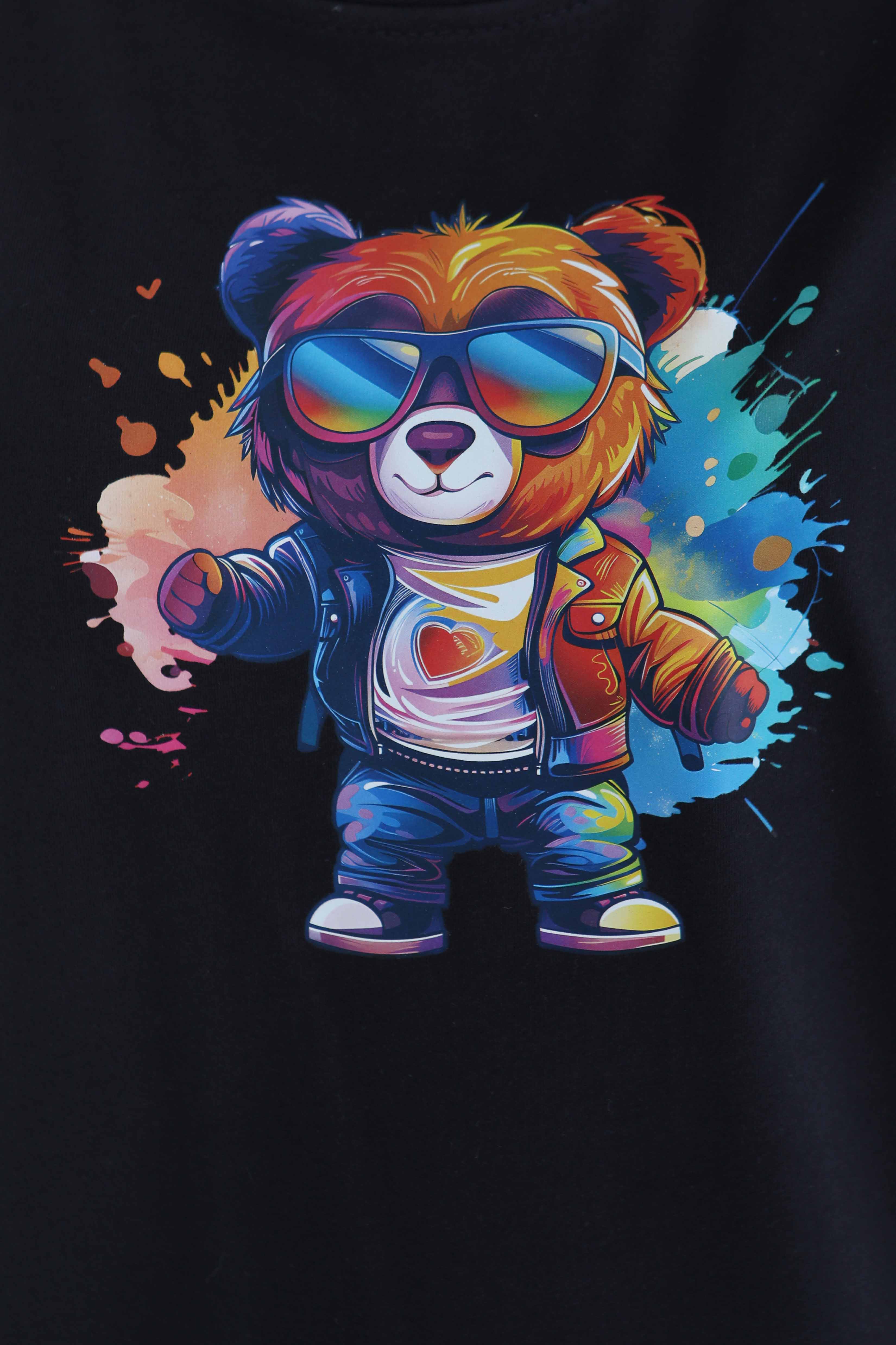 Baskılı Kısa Kollu T-Şhirt - 27349 - 4