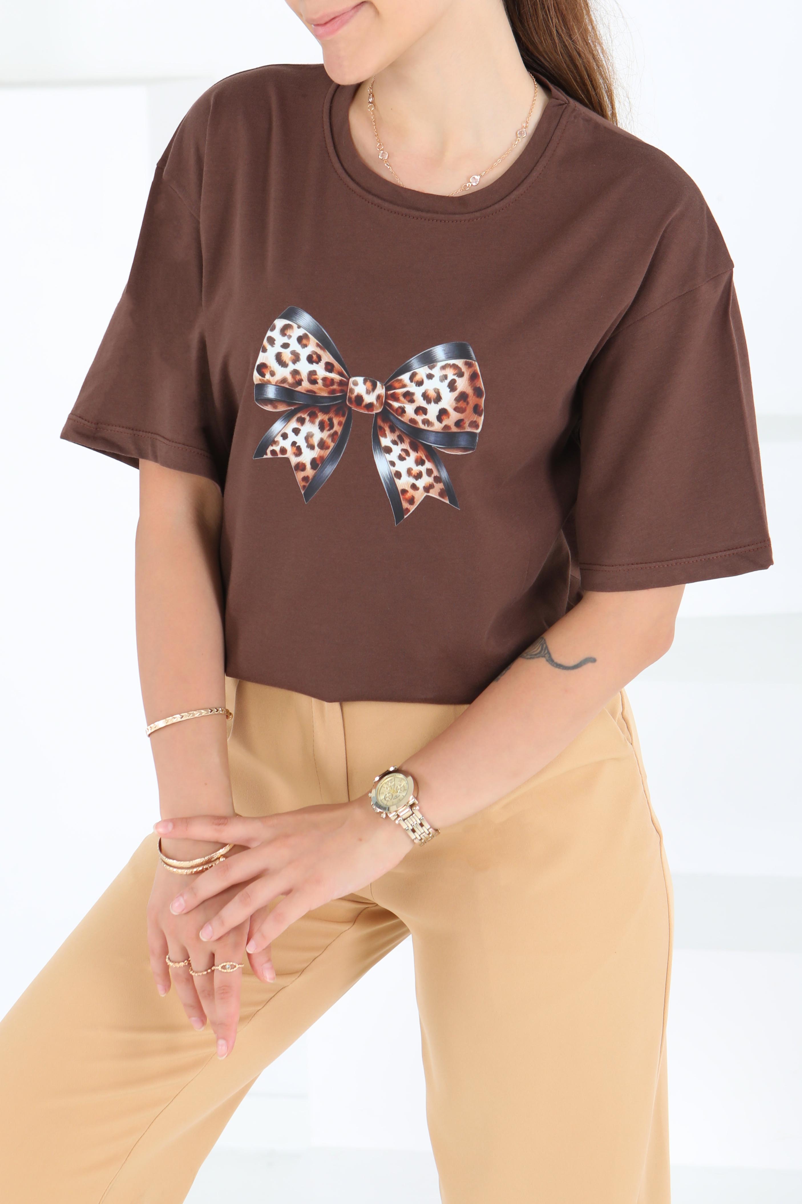 Baskılı Kısa Kollu T-Şhirt - 27501 - 2