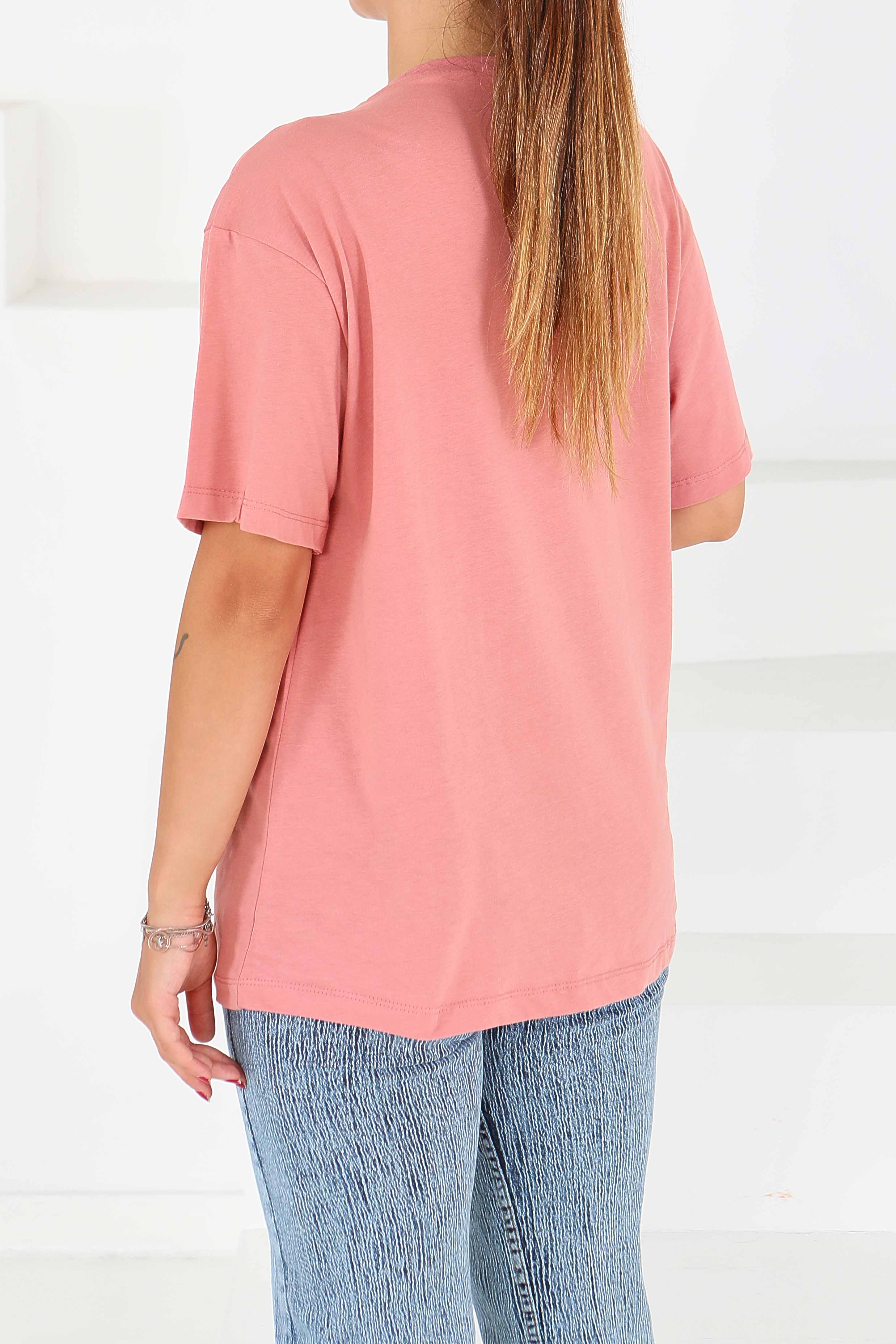 Baskılı Kısa Kollu T-Şhirt - 27545 - 4