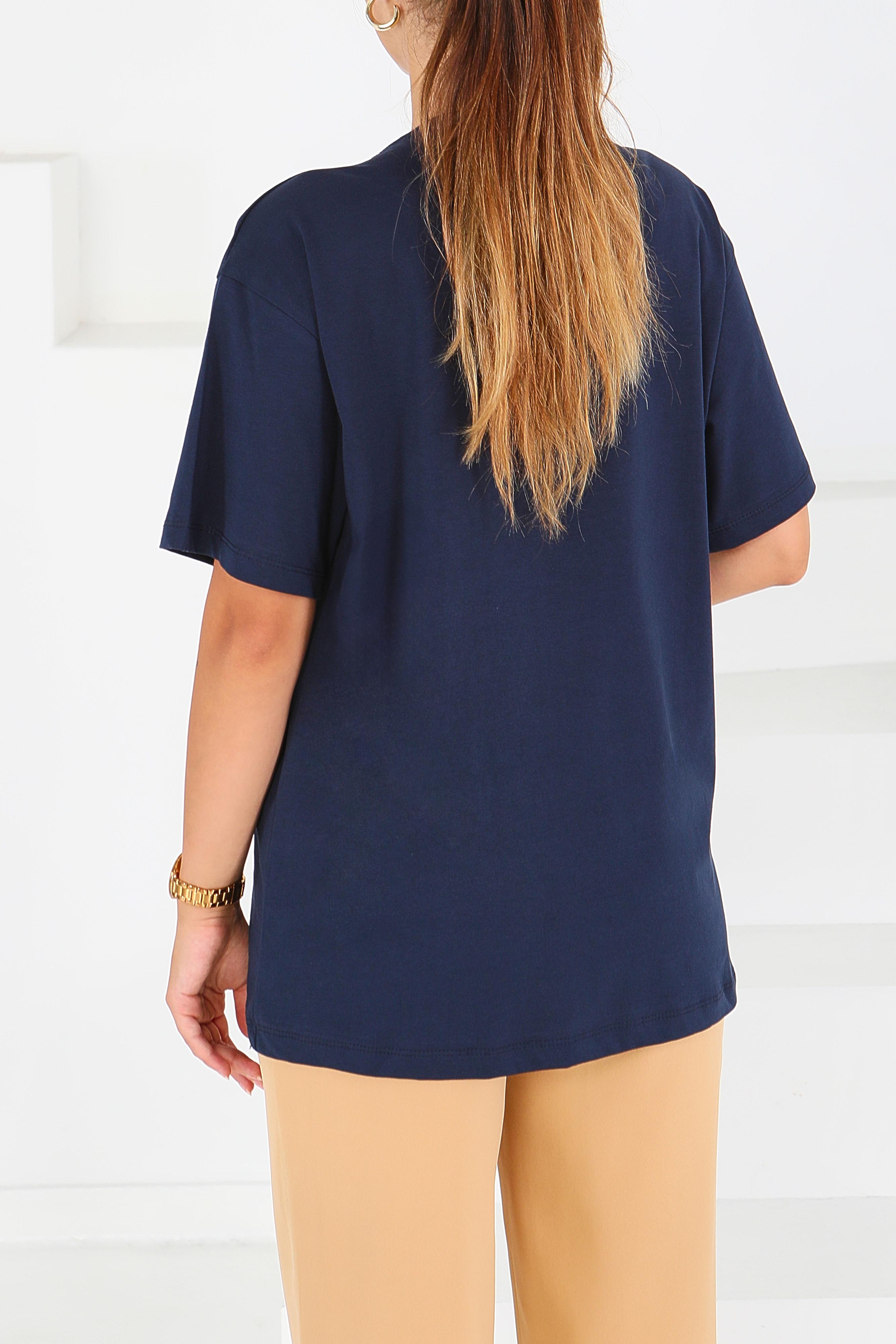 Baskılı Kısa Kollu T-Şhirt - 27546 - 5