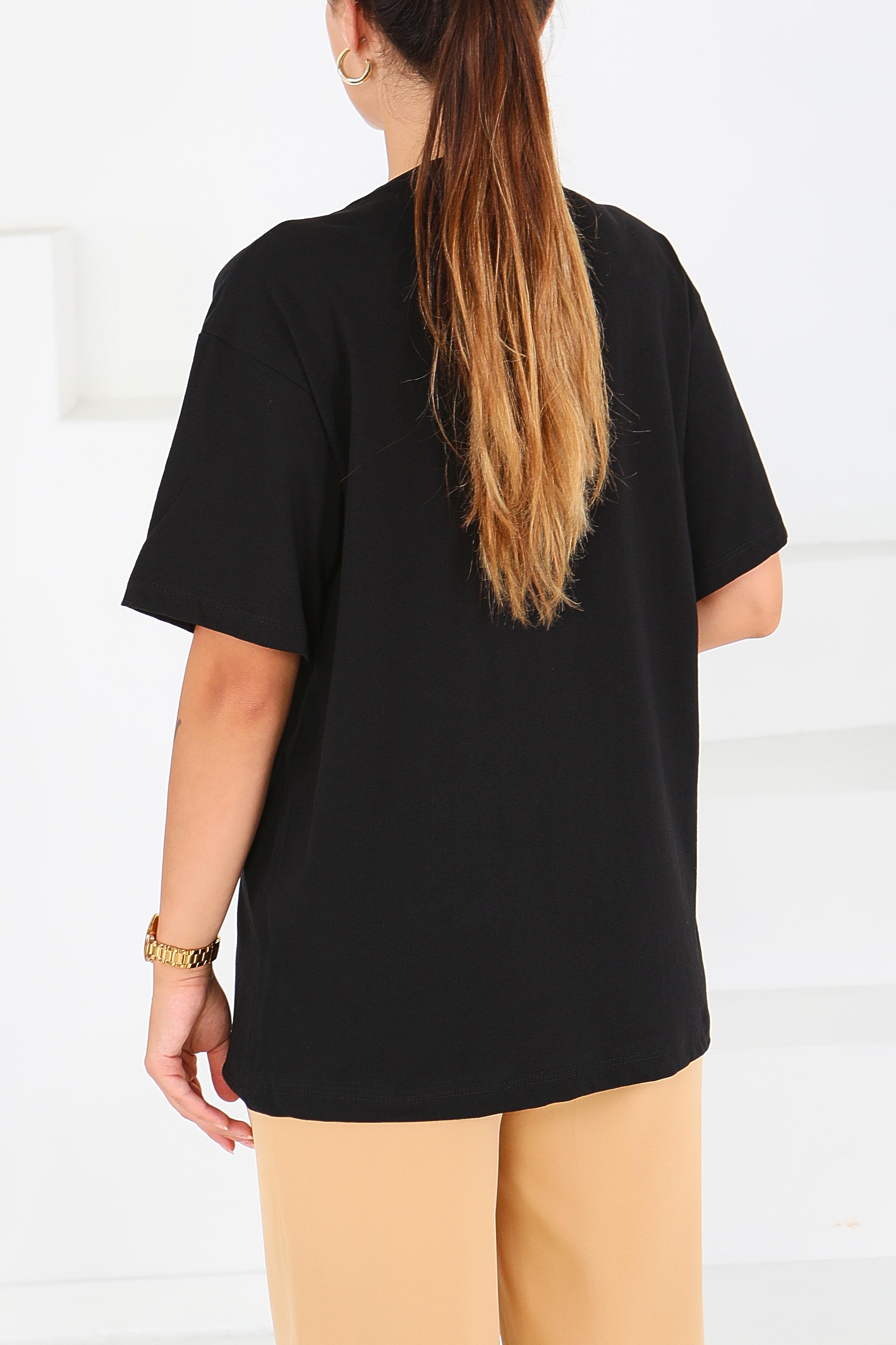 Baskılı Kısa Kollu T-Şhirt - 27546 - 4