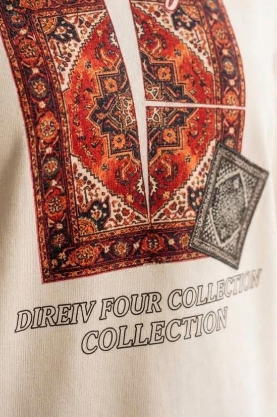 Baskılı Oversize Sweat D7 Beyaz - 28778-D7-BEYAZ - 3