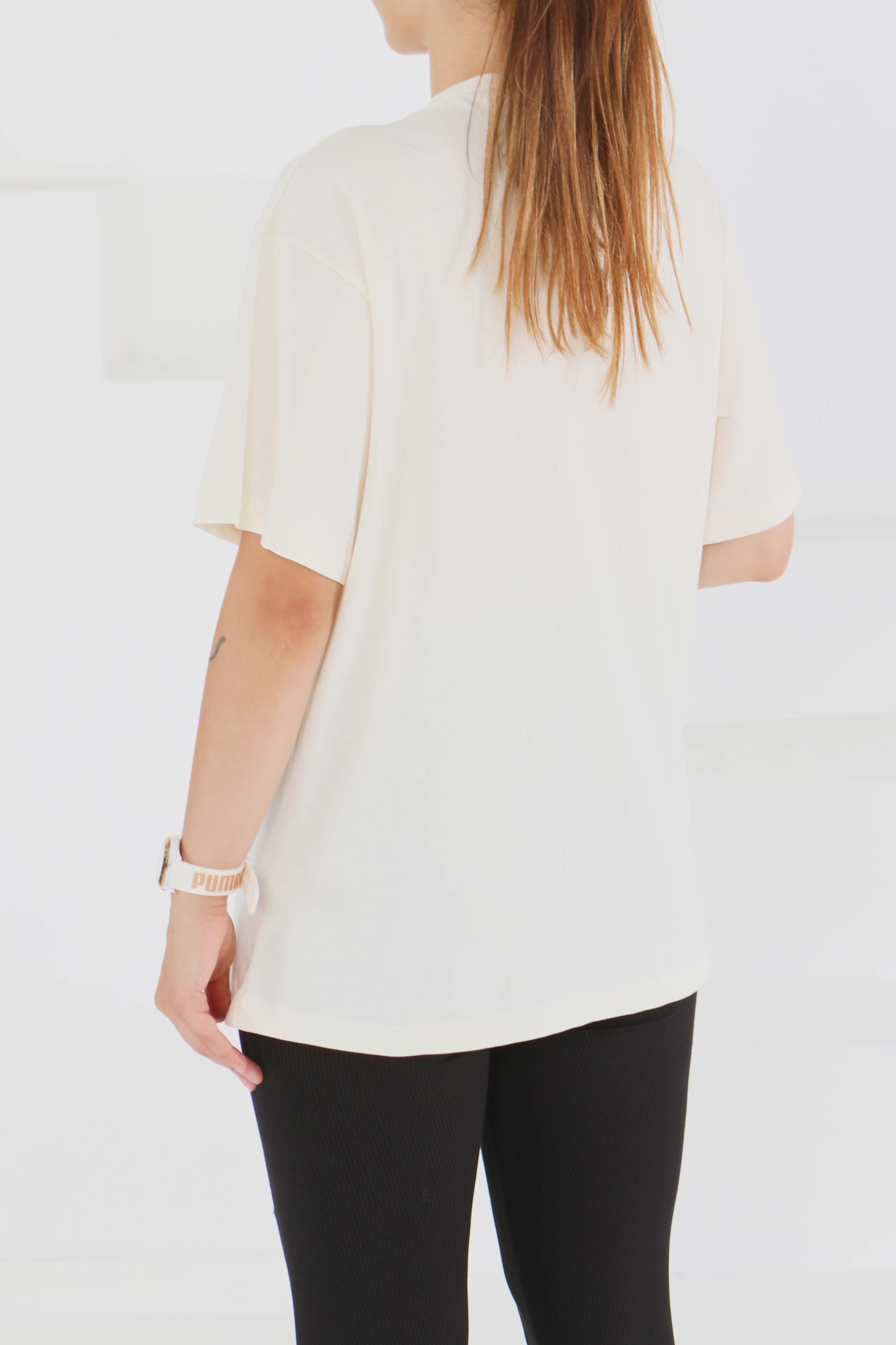 Baskılı Taşlı T-Şhirt - 27375 - 5