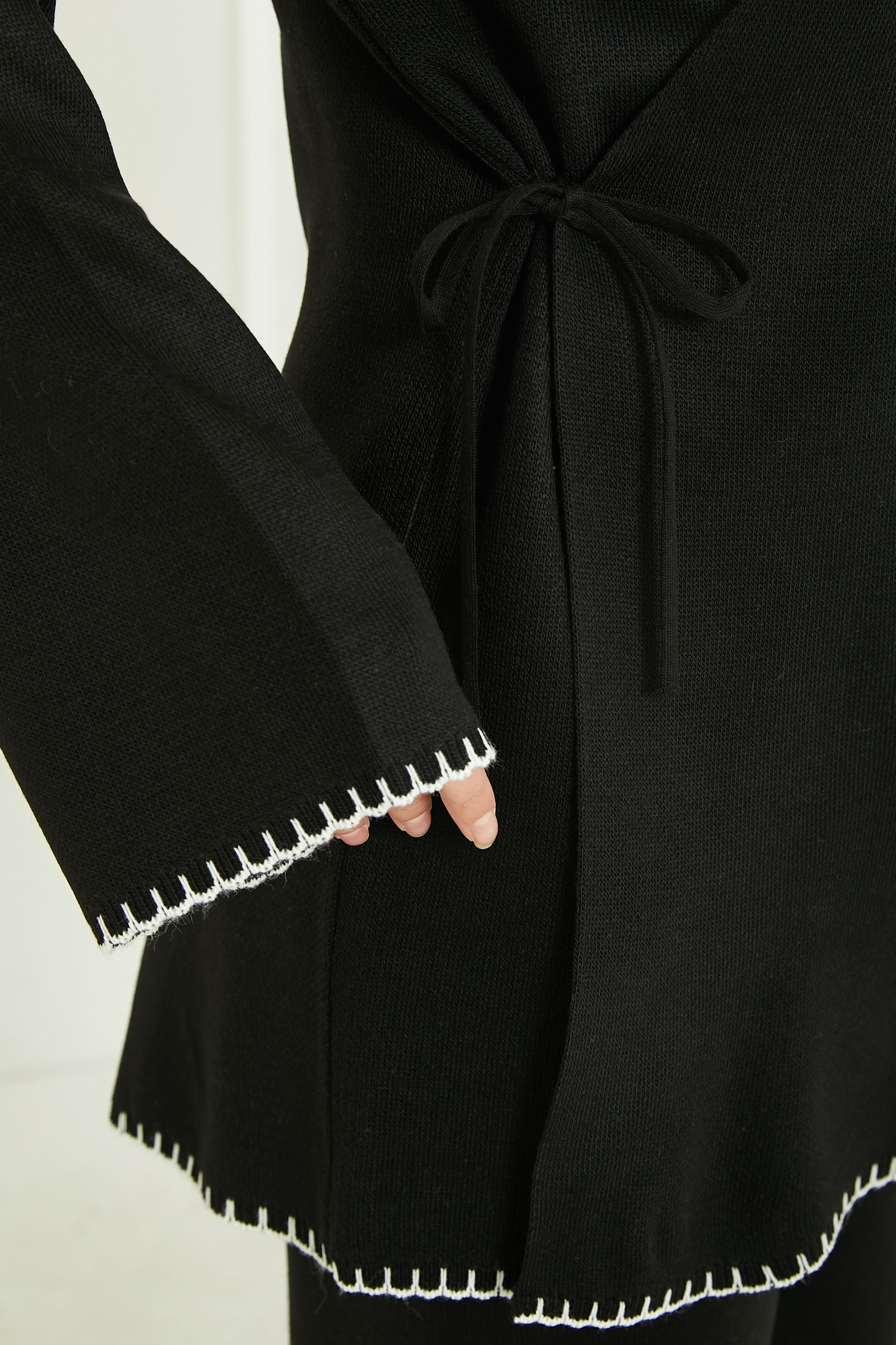 Belden Bağlamalı Triko Takım - 26832 - 6