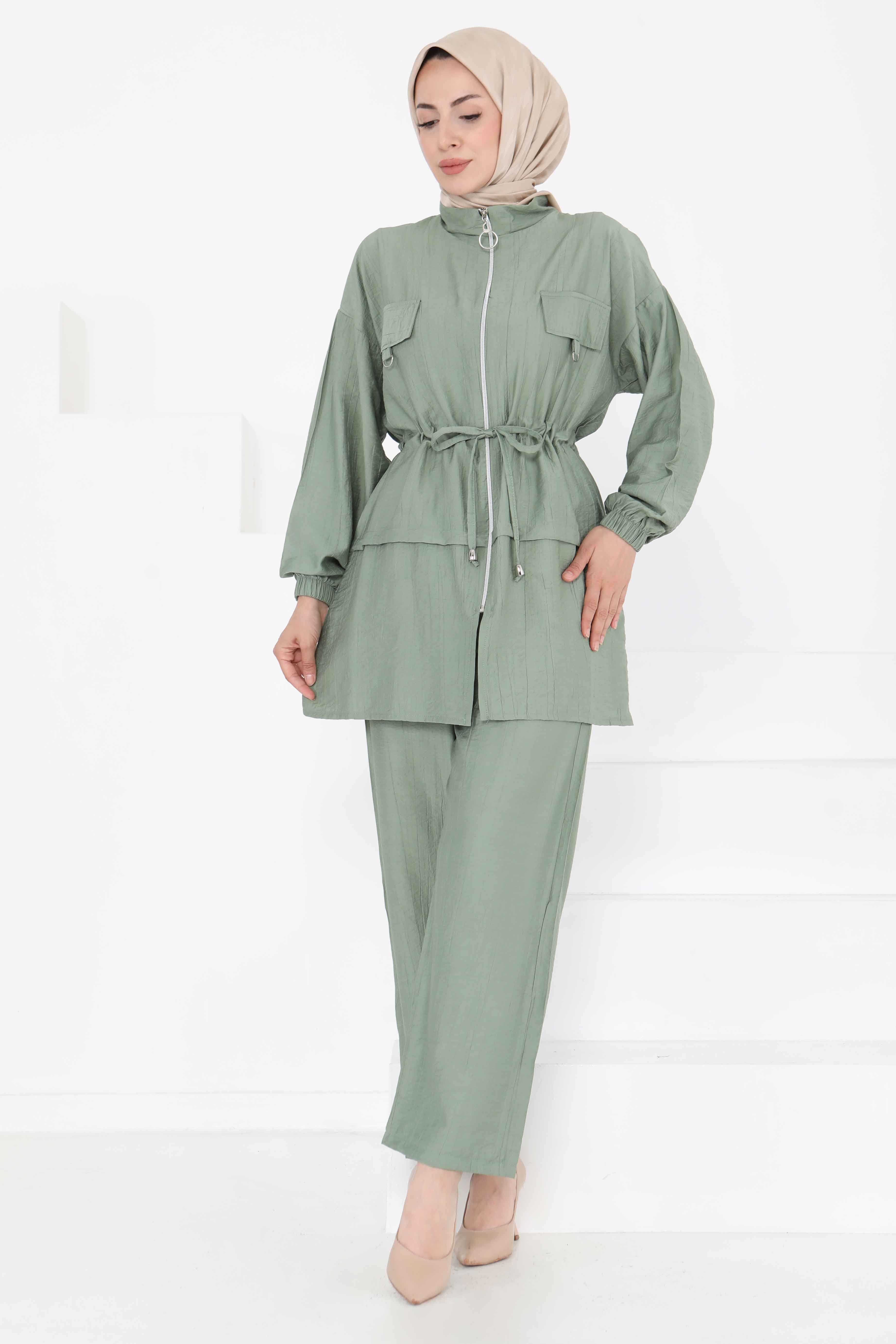 Beli Bağlamalı İkili Takım - 27181 - 3