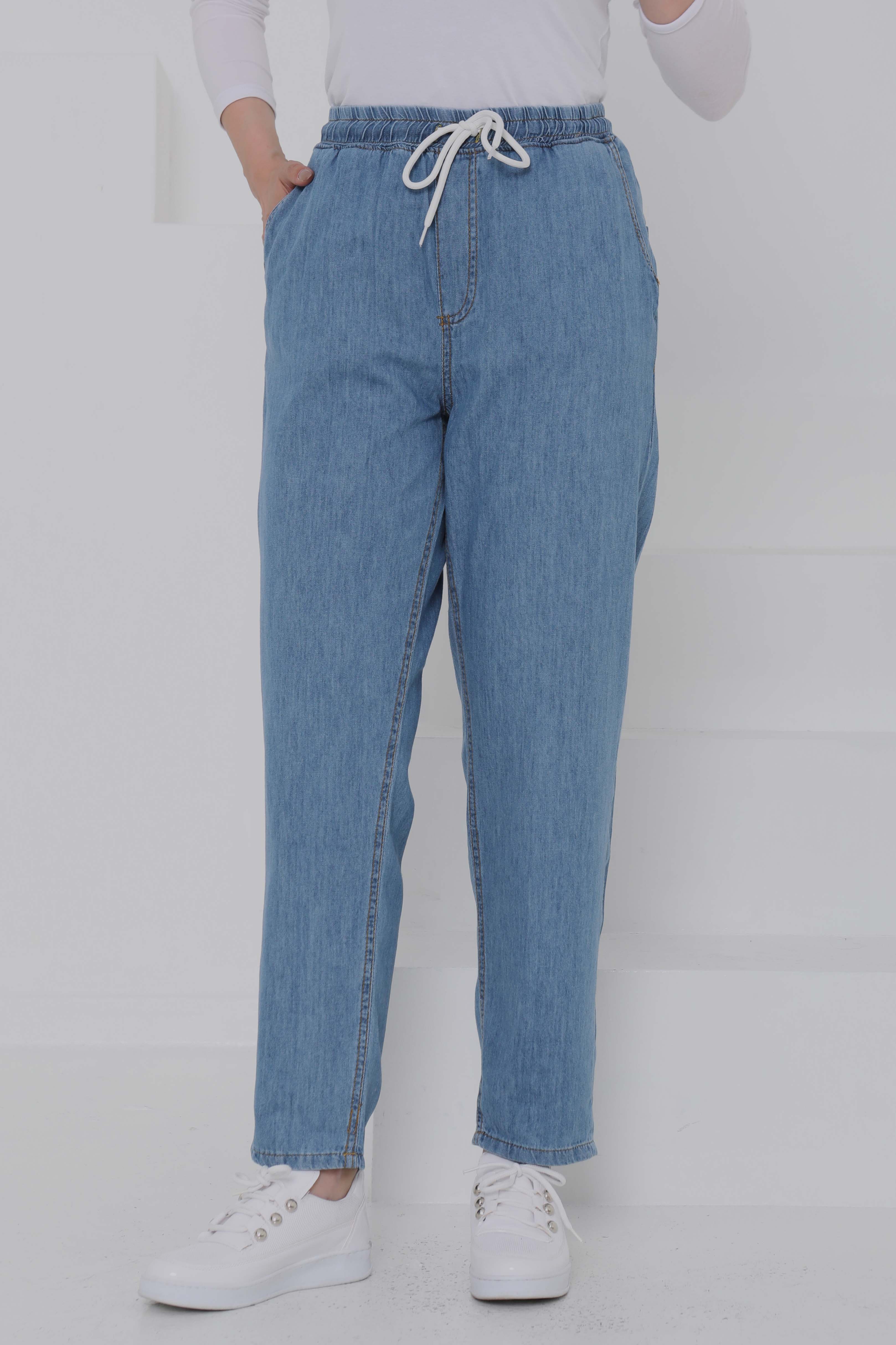 Beli Lastikli Kot Pantolon - 27037 - 4