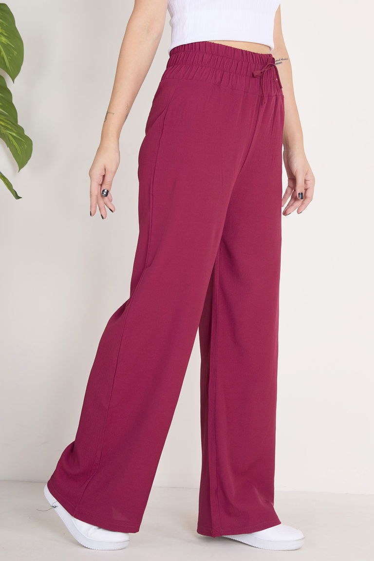 Beli Lastikli Pantolon - 27074 - TOFİSA