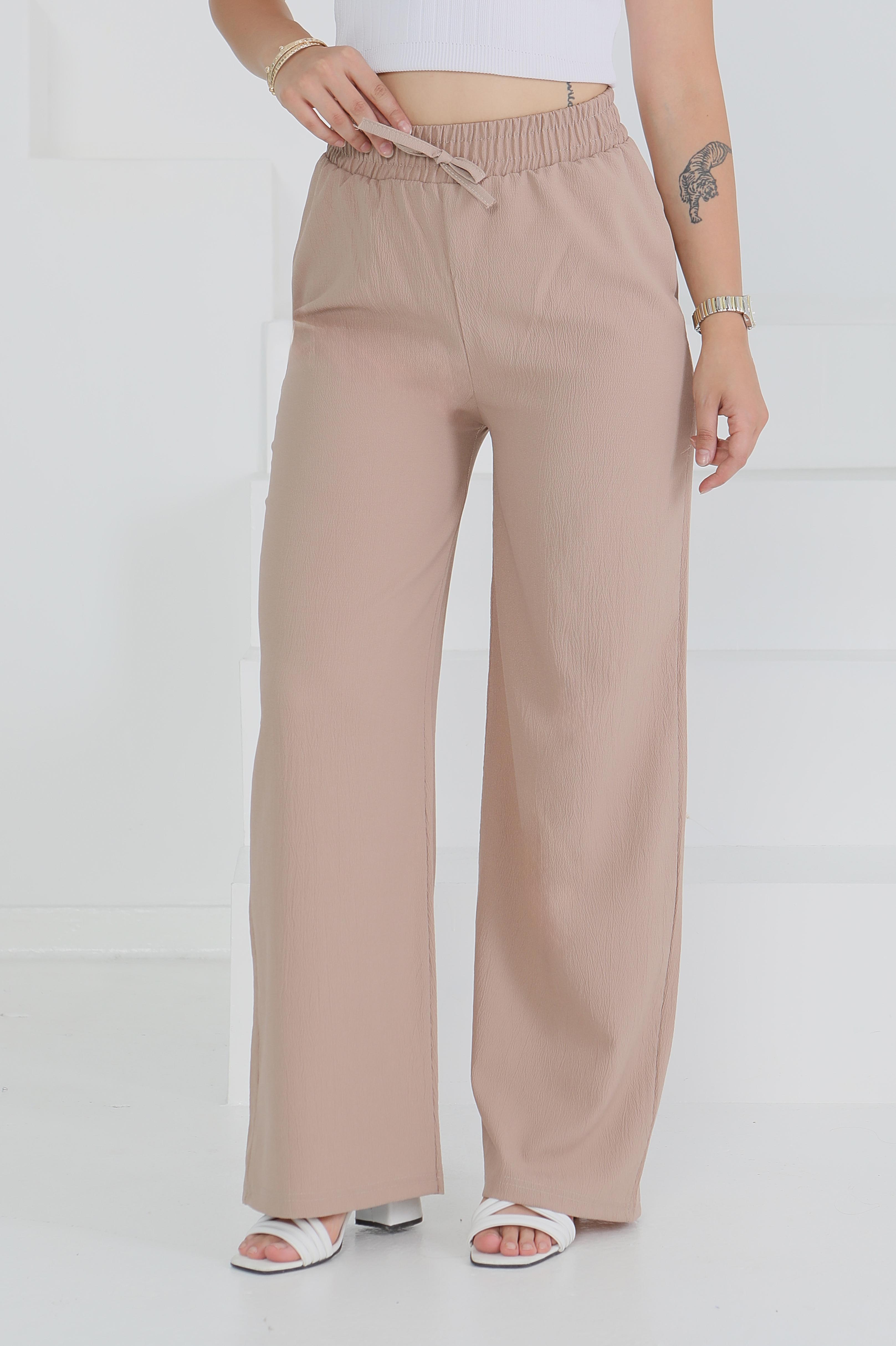 Beli Lastikli Pantolon - 27074 - 3