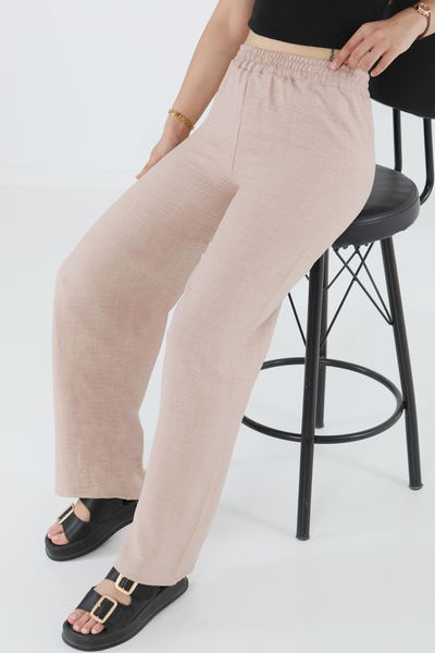 Beli Lastikli Salaş Pantolon - 27461 