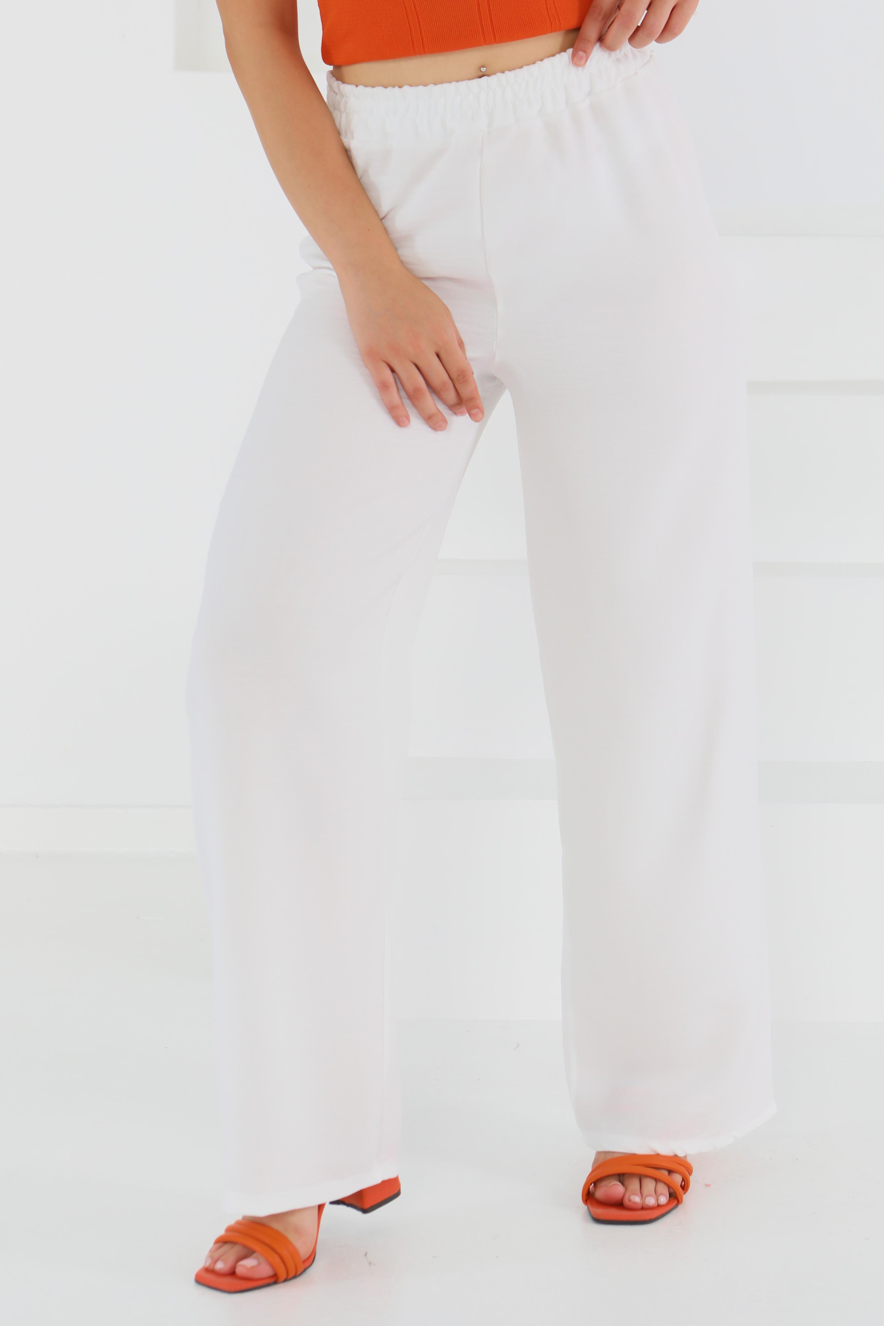 Beli Lastikli Salaş Pantolon - 27461 - 2