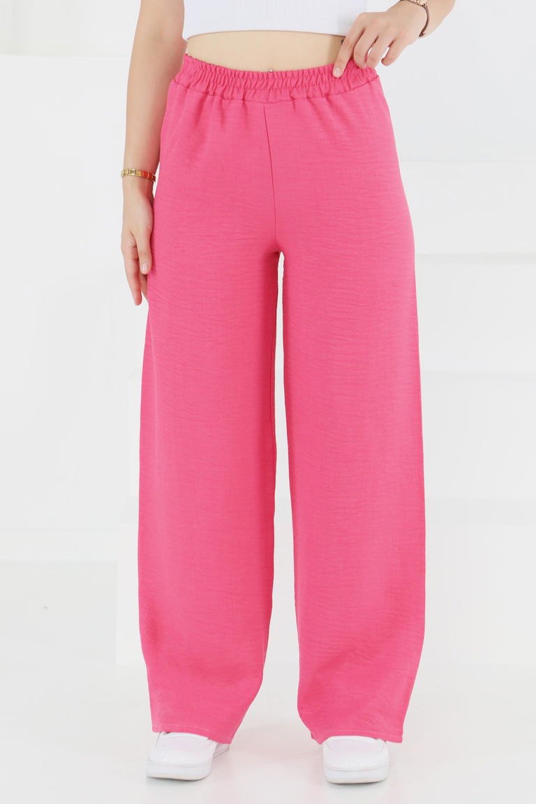 Beli Lastikli Salaş Pantolon - 27461 - TOFİSA