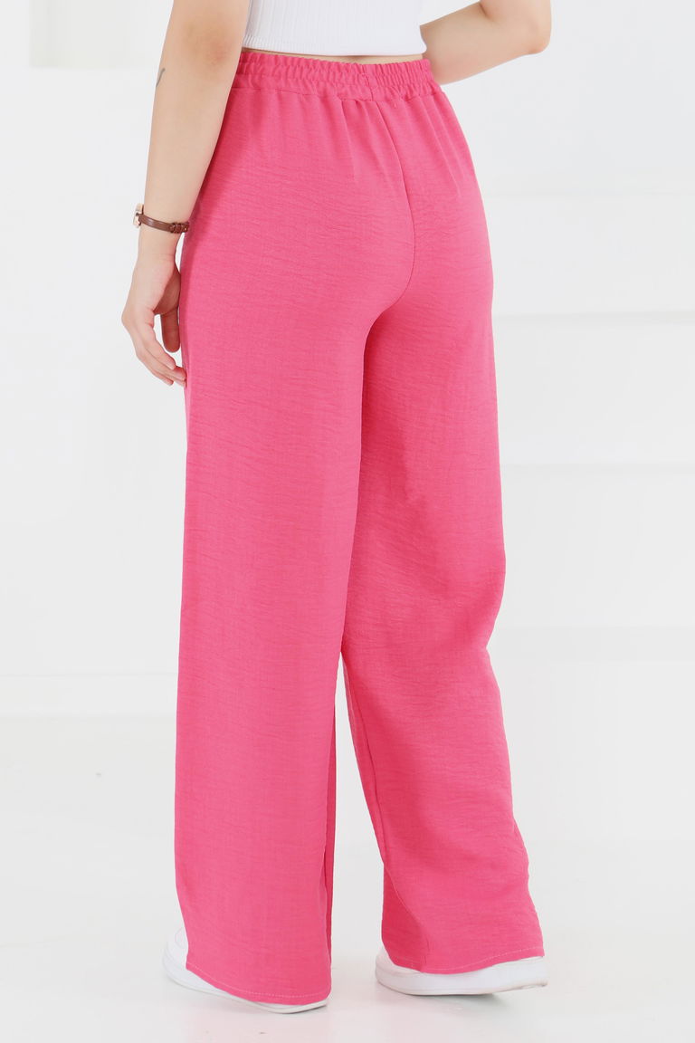 Beli Lastikli Salaş Pantolon - 27461 - TOFİSA