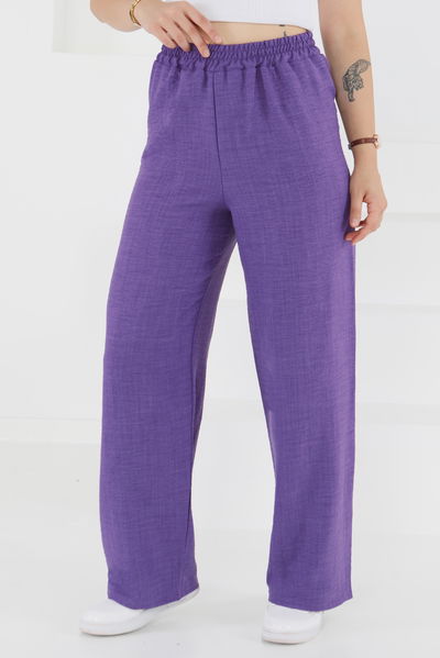 Beli Lastikli Salaş Pantolon - 27461 