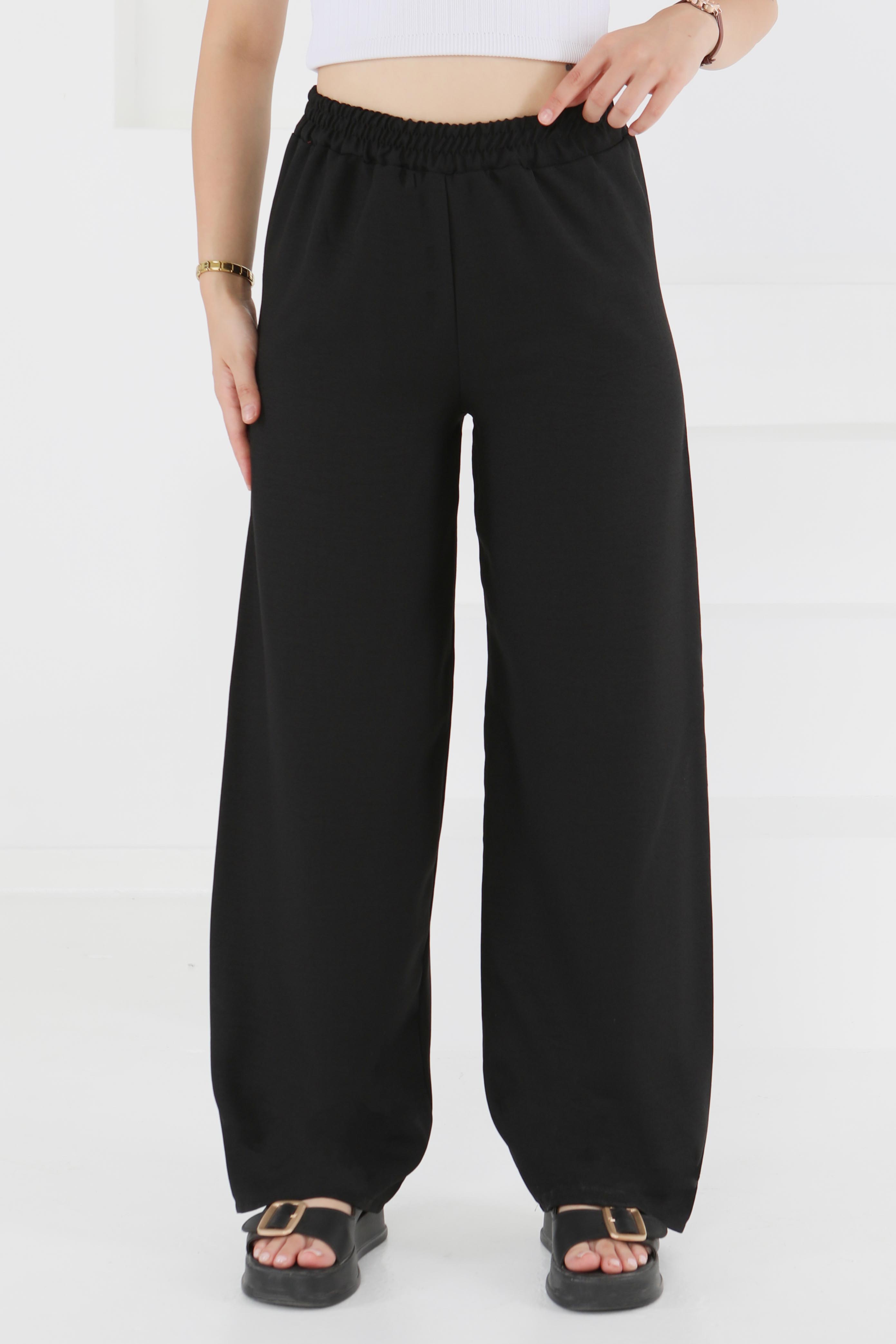 Beli Lastikli Salaş Pantolon - 27461 - 2