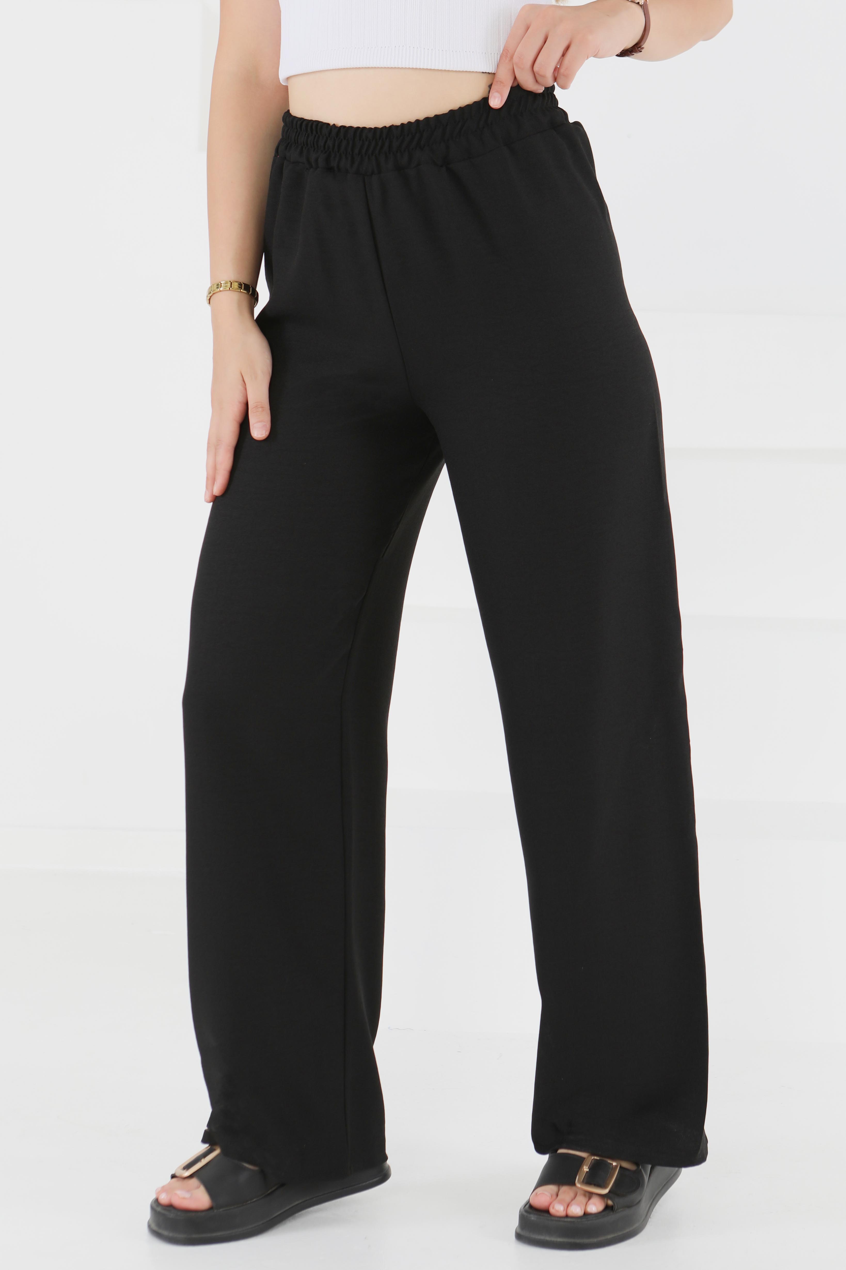 Beli Lastikli Salaş Pantolon - 27461 - 3