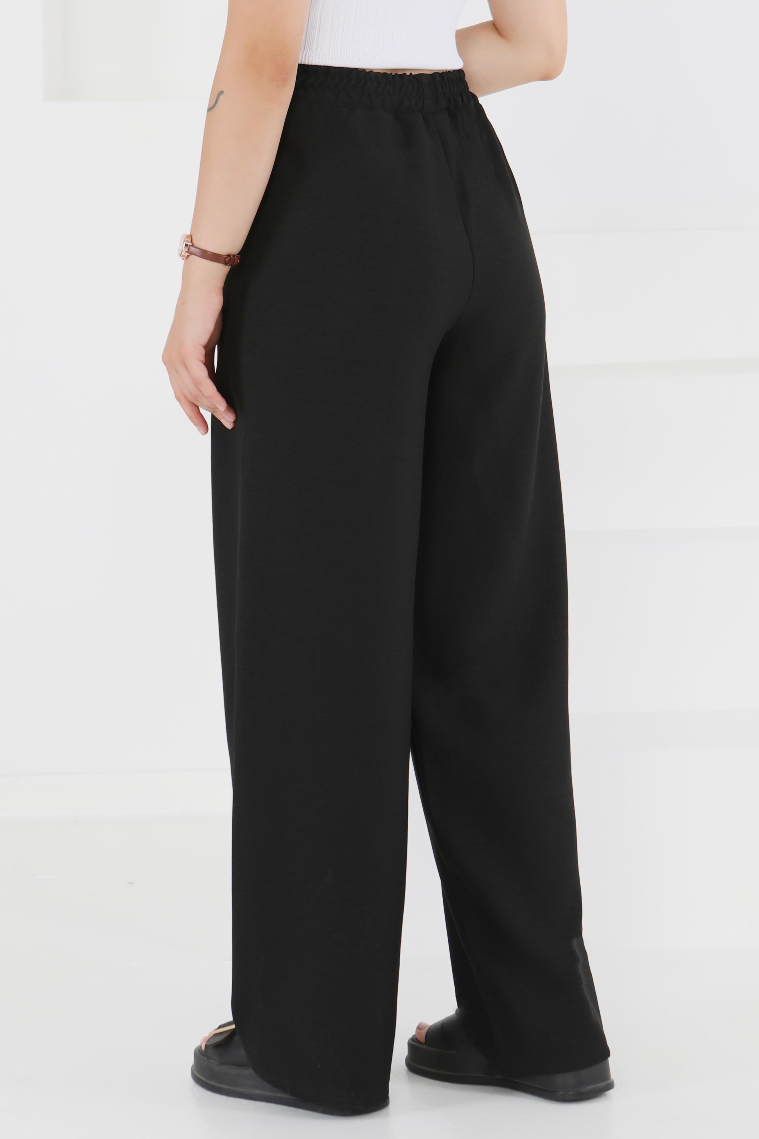 Beli Lastikli Salaş Pantolon - 27461 - 5