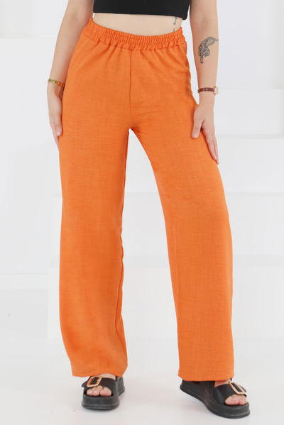 Beli Lastikli Salaş Pantolon - 27461 