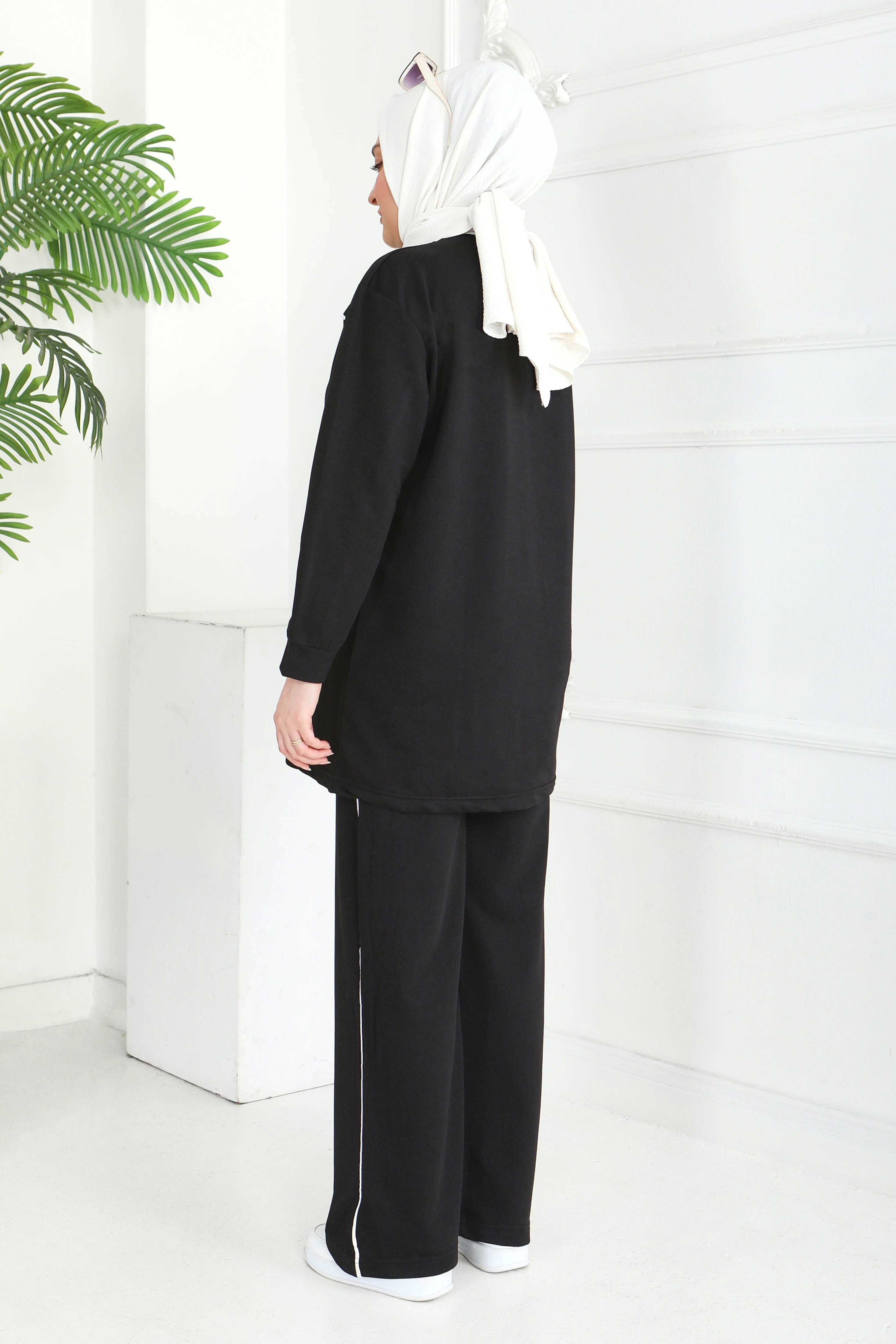 Biye Detaylı İkili Takım - 2058-SIYAH - 10