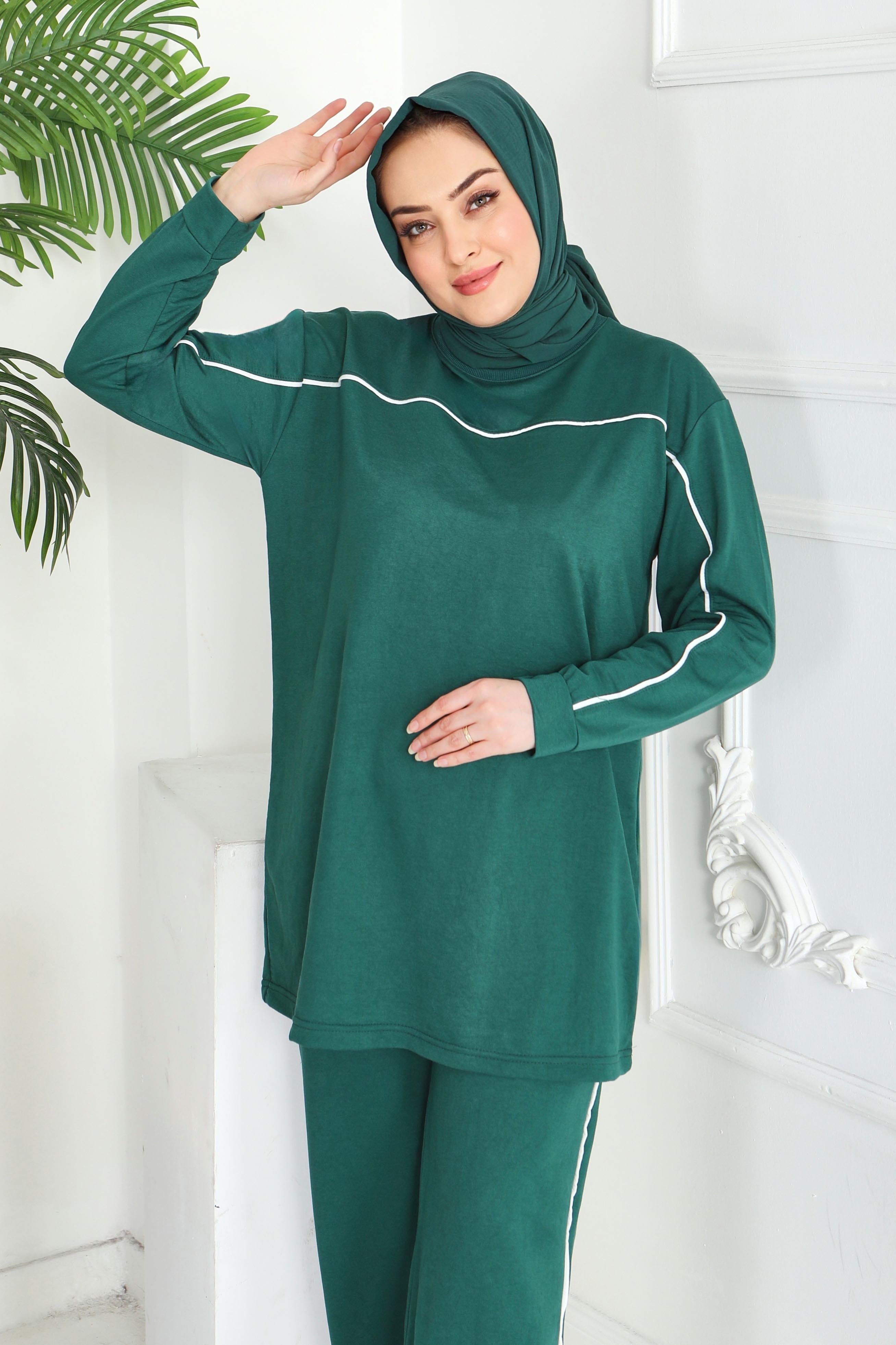 Biye Detaylı İkili Takım - 2058-ZUMRUT - 2