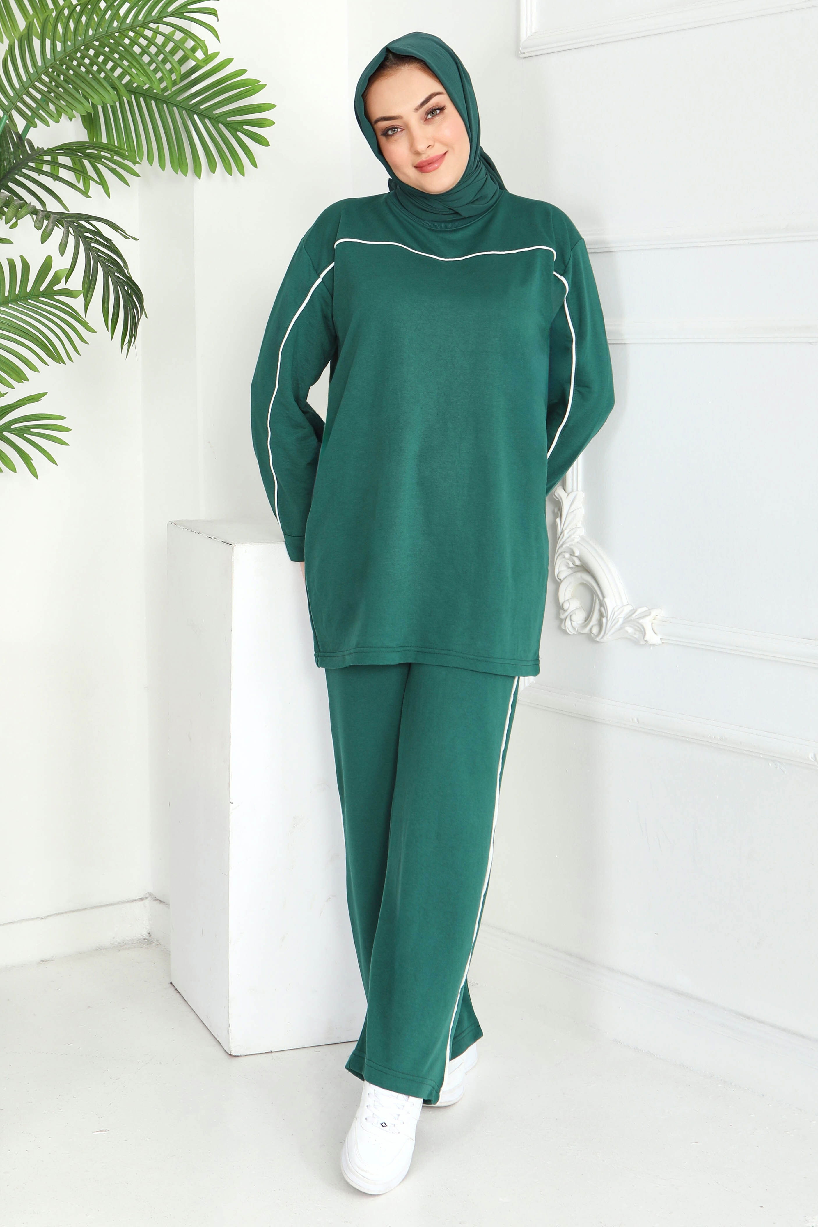 Biye Detaylı İkili Takım - 2058-ZUMRUT - 3