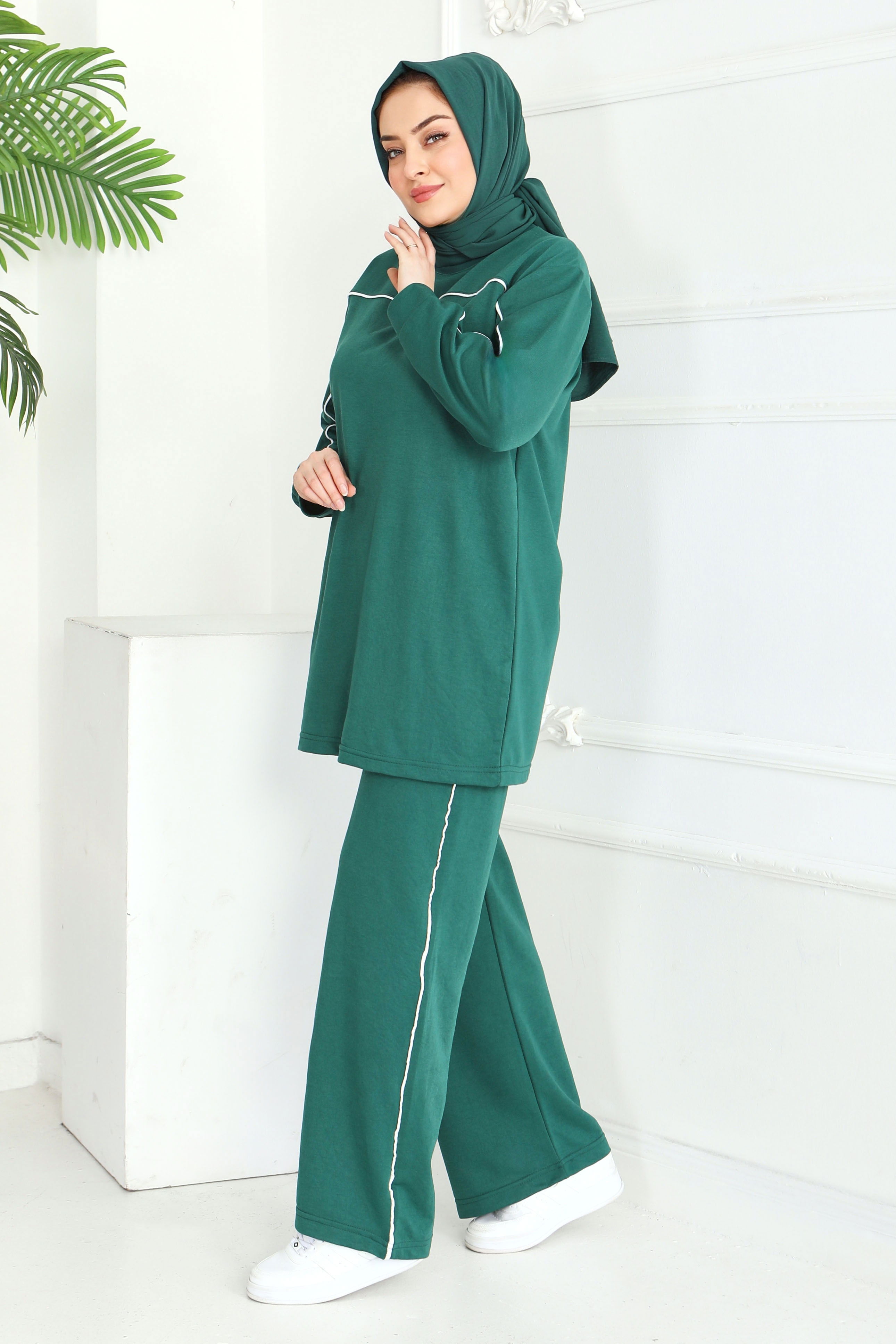 Biye Detaylı İkili Takım - 2058-ZUMRUT - 4