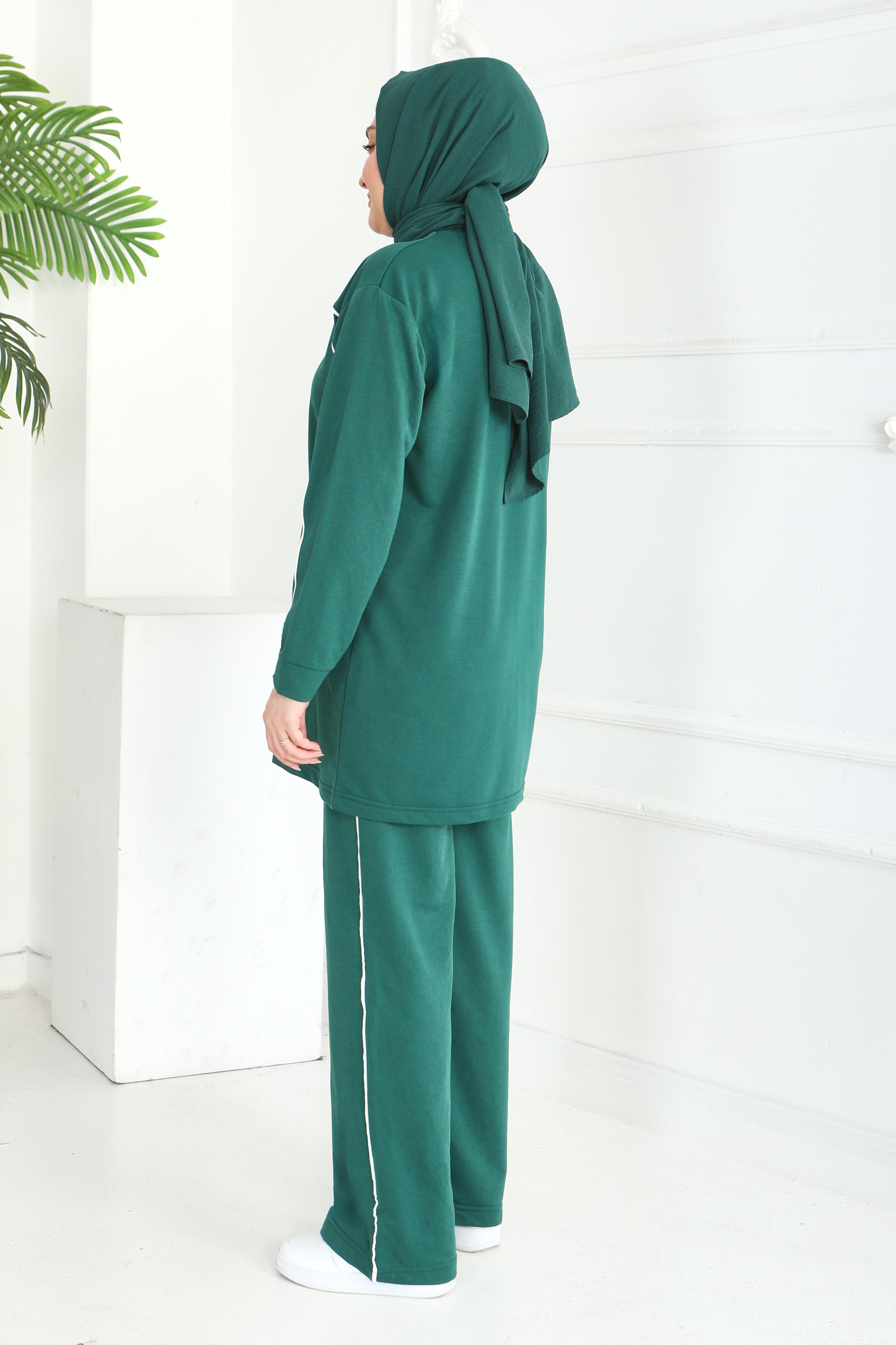 Biye Detaylı İkili Takım - 2058-ZUMRUT - 5