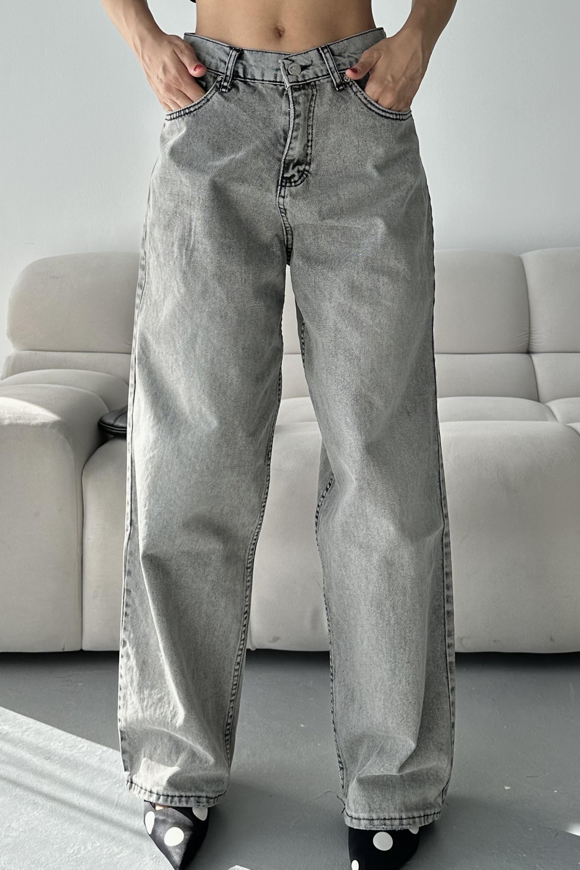 Bıyık Baggy Kot Pantolon - 27268 - 3