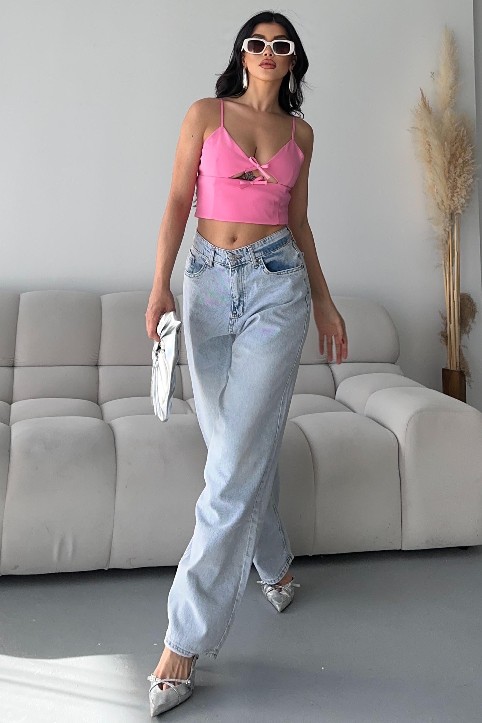 Bıyık Baggy Kot Pantolon - 27268 - 2