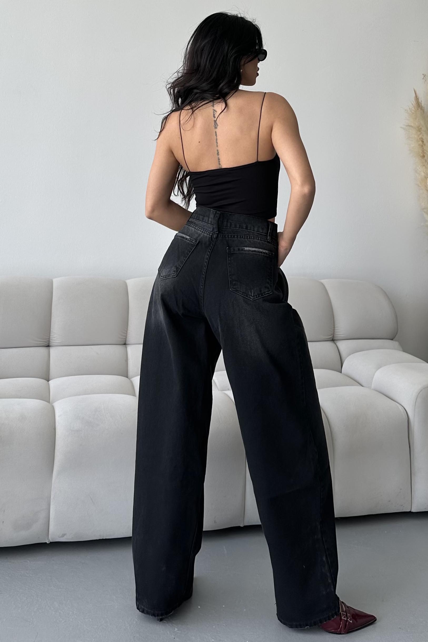 Bıyık Baggy Kot Pantolon - 27268 - 6
