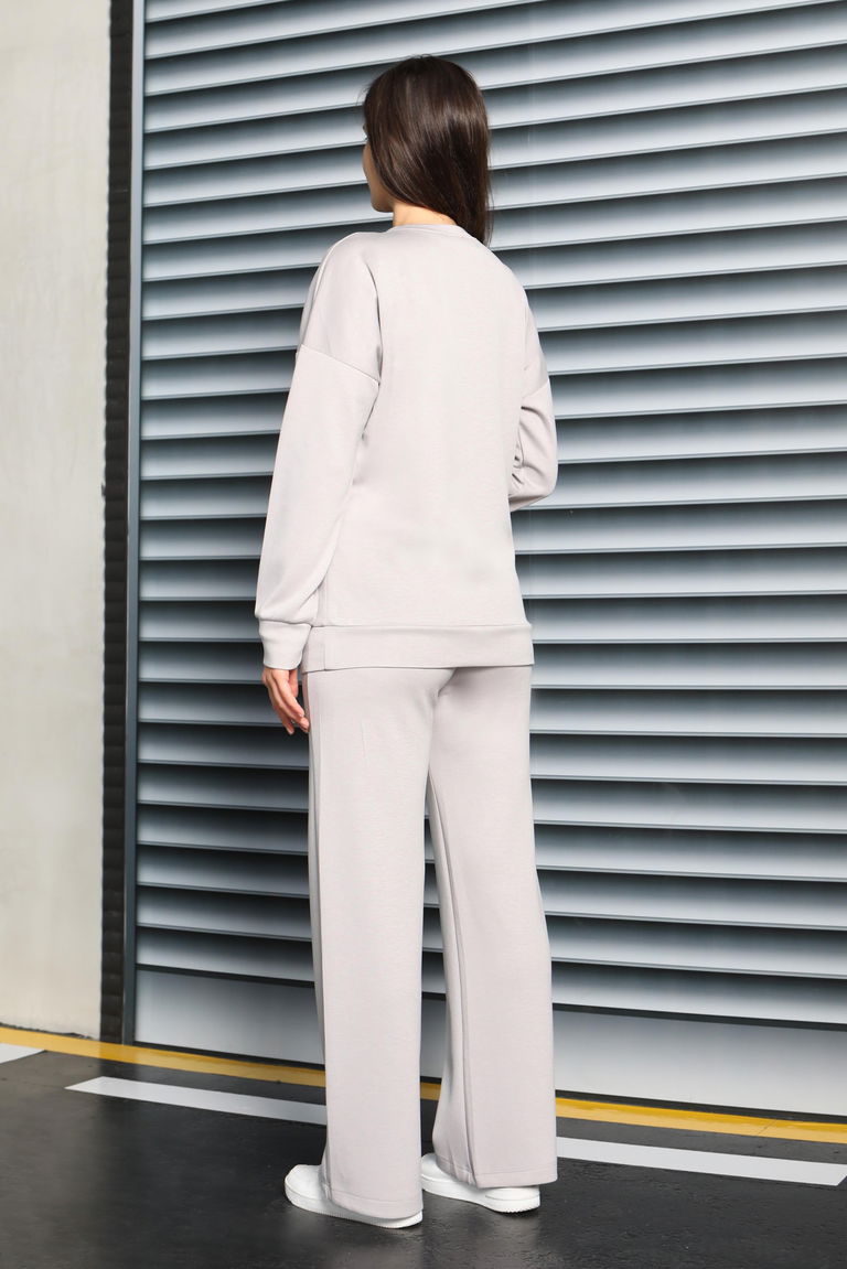 Bol Paça Modal İkili Takım - 27879-GRI - TOFİSA