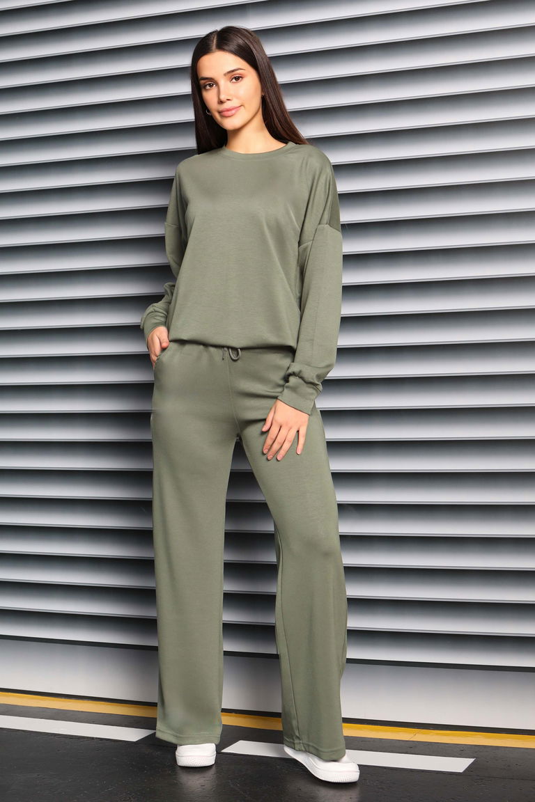 Bol Paça Modal İkili Takım - 27879-HAKI - TOFİSA