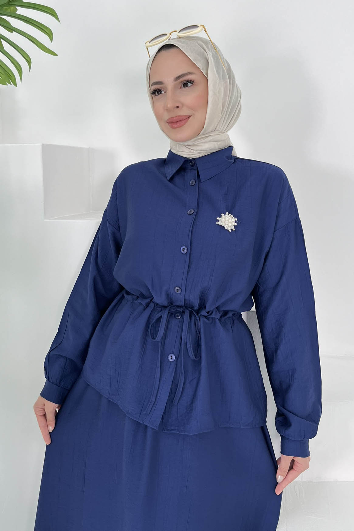 Bröşlü Etekli Takım - 27008 - 1