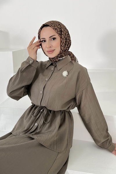 Bröşlü Etekli Takım - 27008 