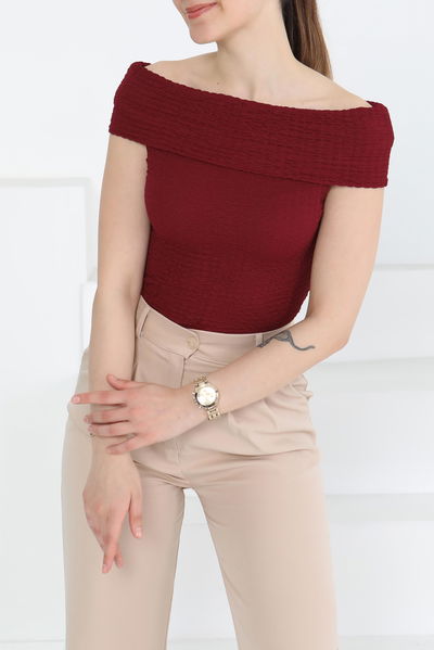 Buffle Kolsuz Madonna Bluz - 27280 