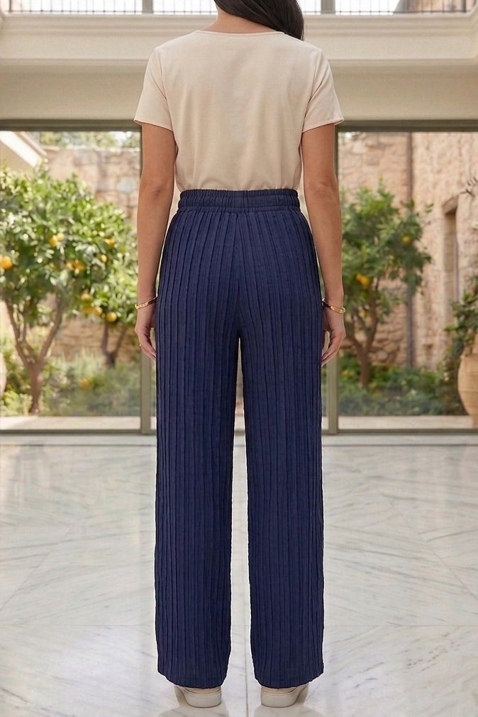 Bürümcük Pantolon - 2110-LACIVERT - 3