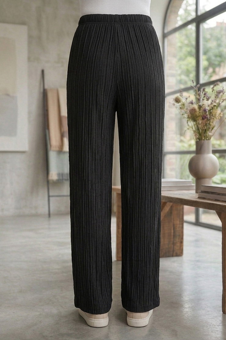 Bürümcük Pantolon - 2110-SIYAH - 3