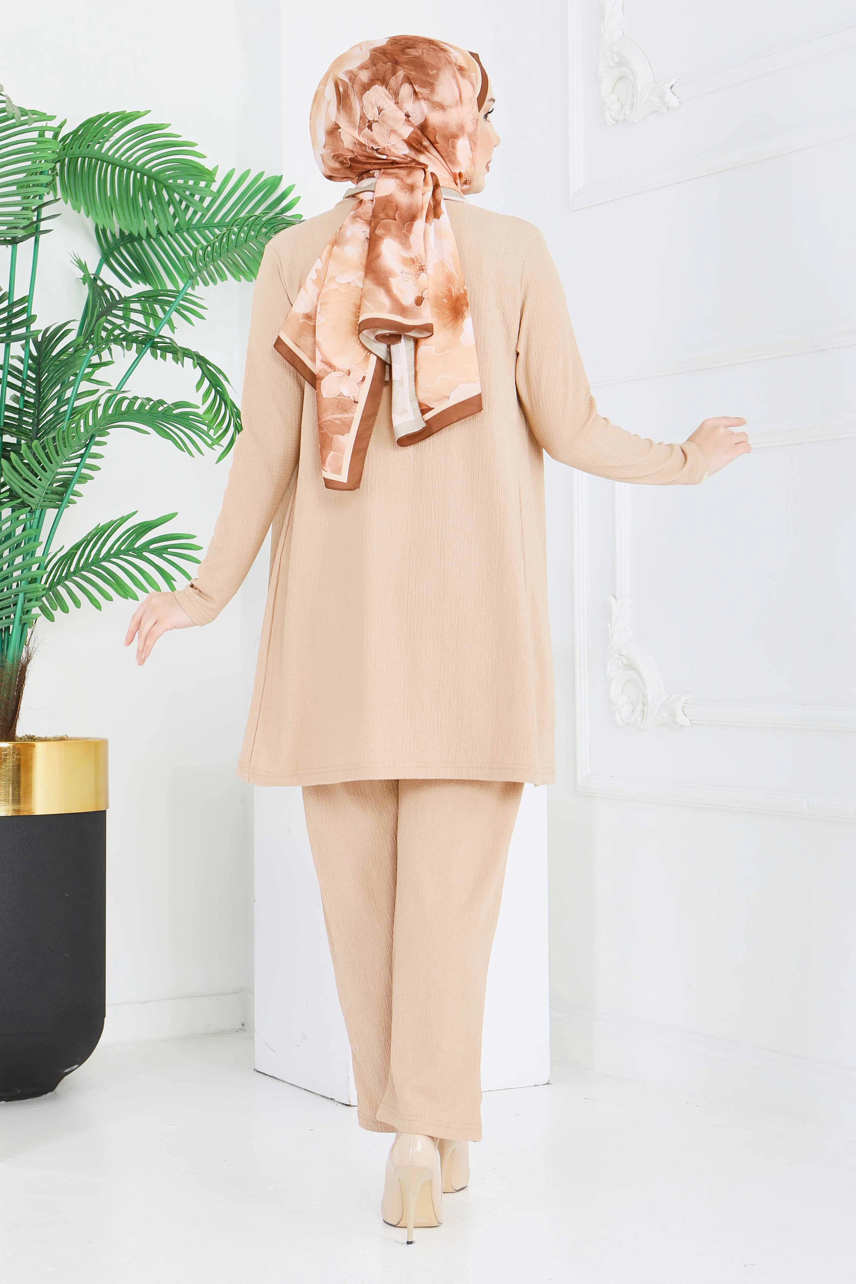 Bürümcük Üçlü Takım - 2070-BEJ - 5