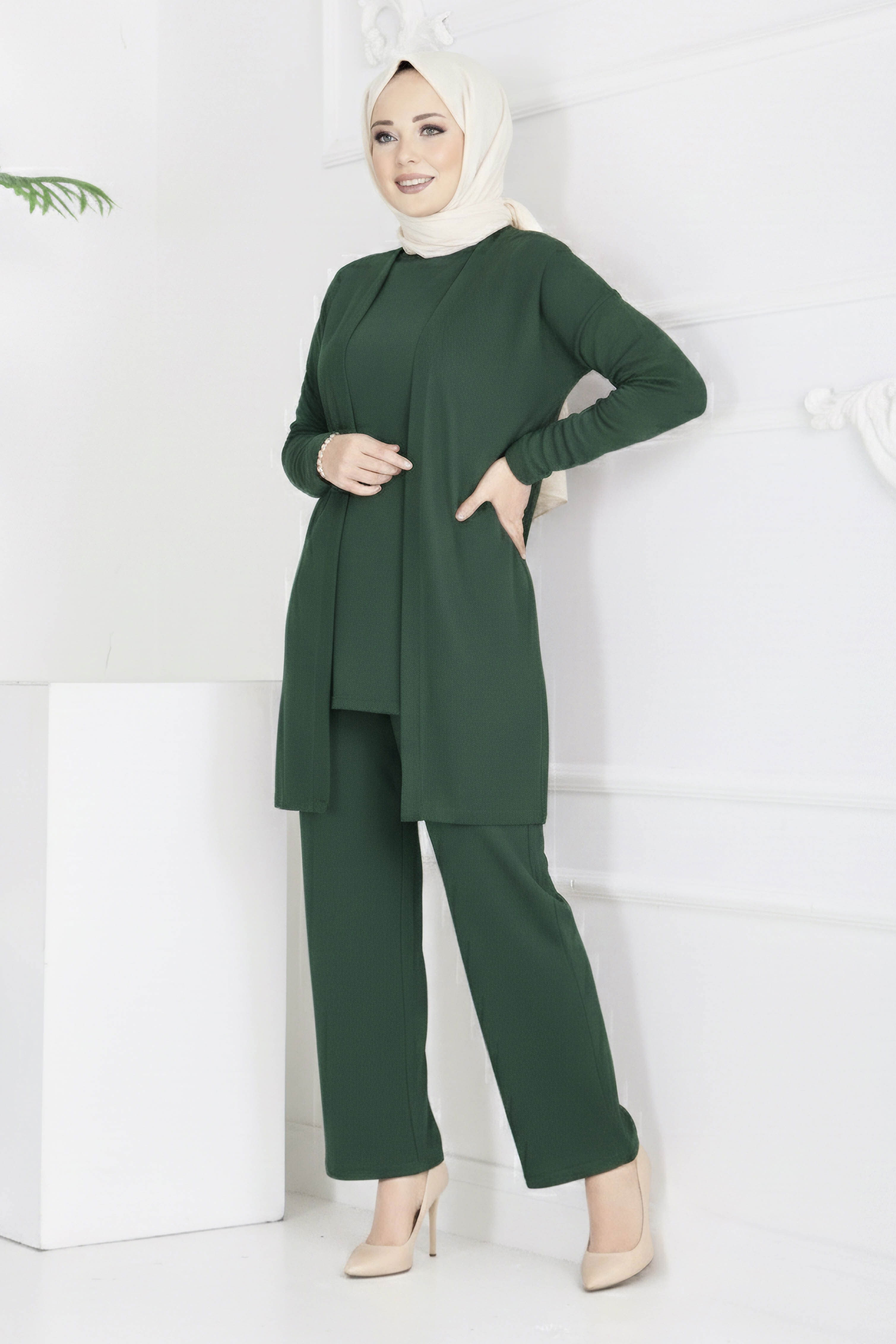 Bürümcük Üçlü Takım - 2070-ZUMRUT - 3