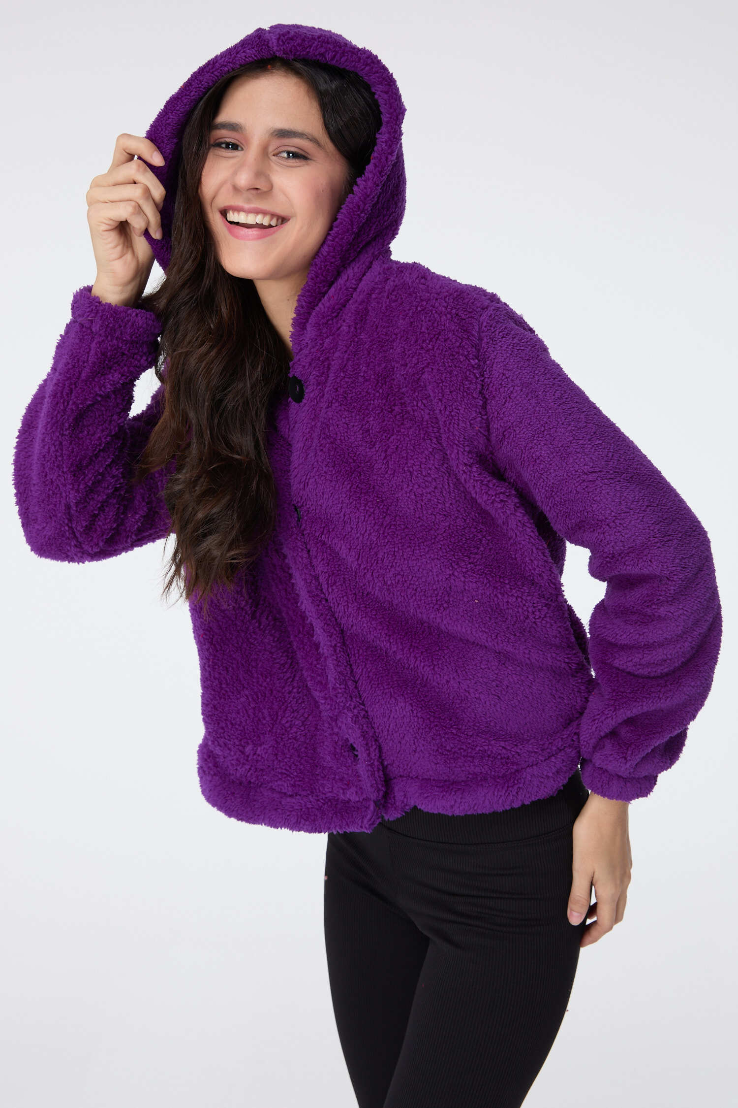 Ceket - 13047-MOR - 4