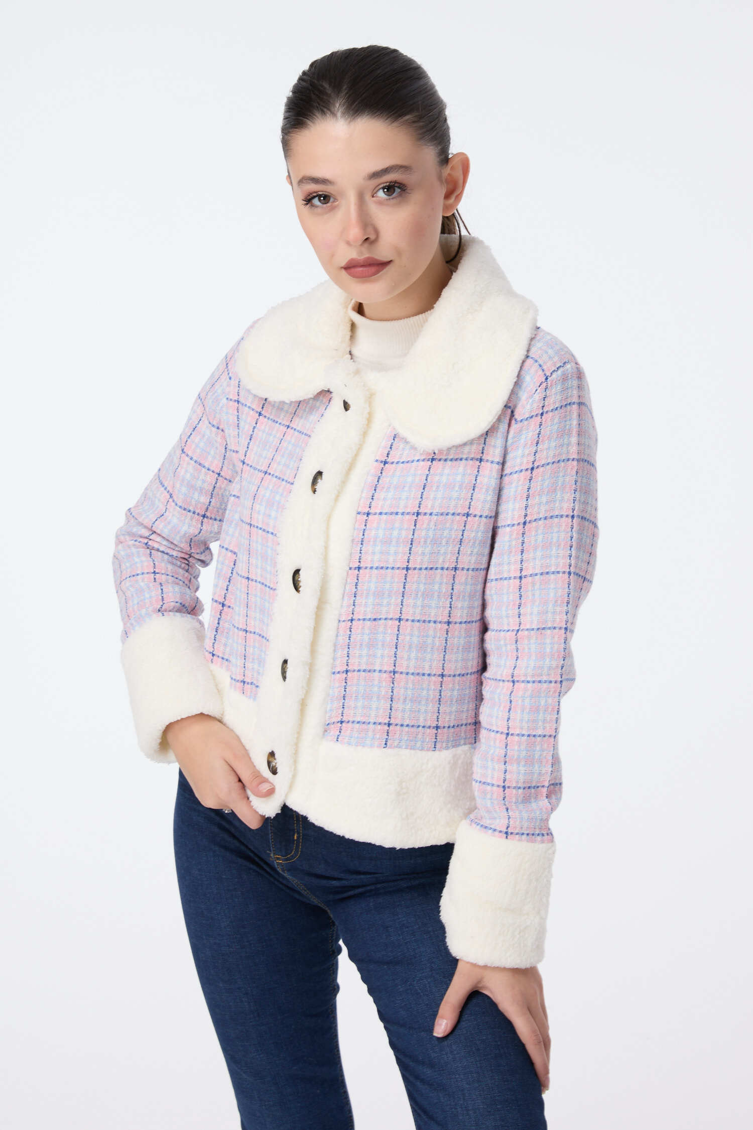 Ceket - 27743-GUL - 1