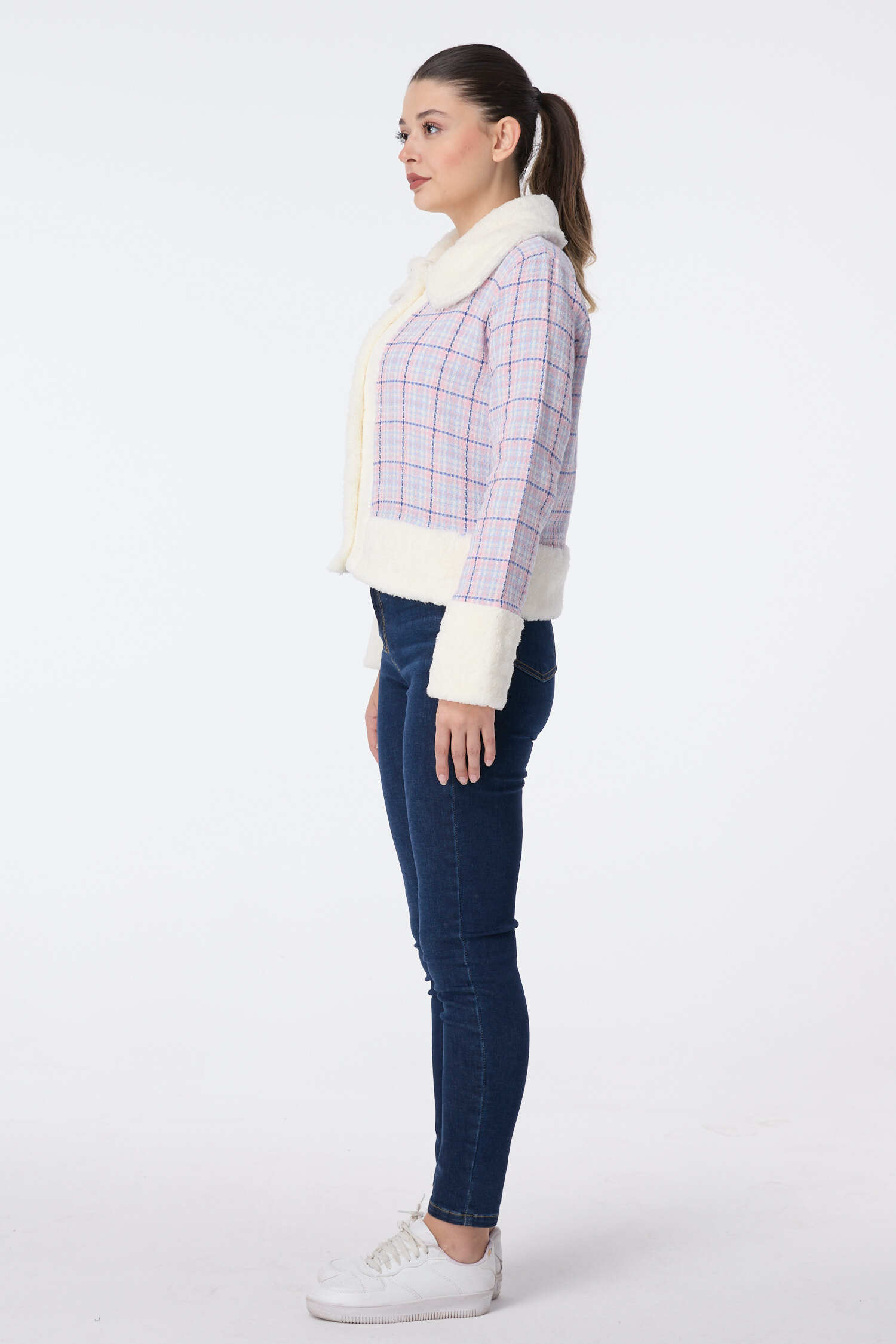 Ceket - 27743-GUL - 3